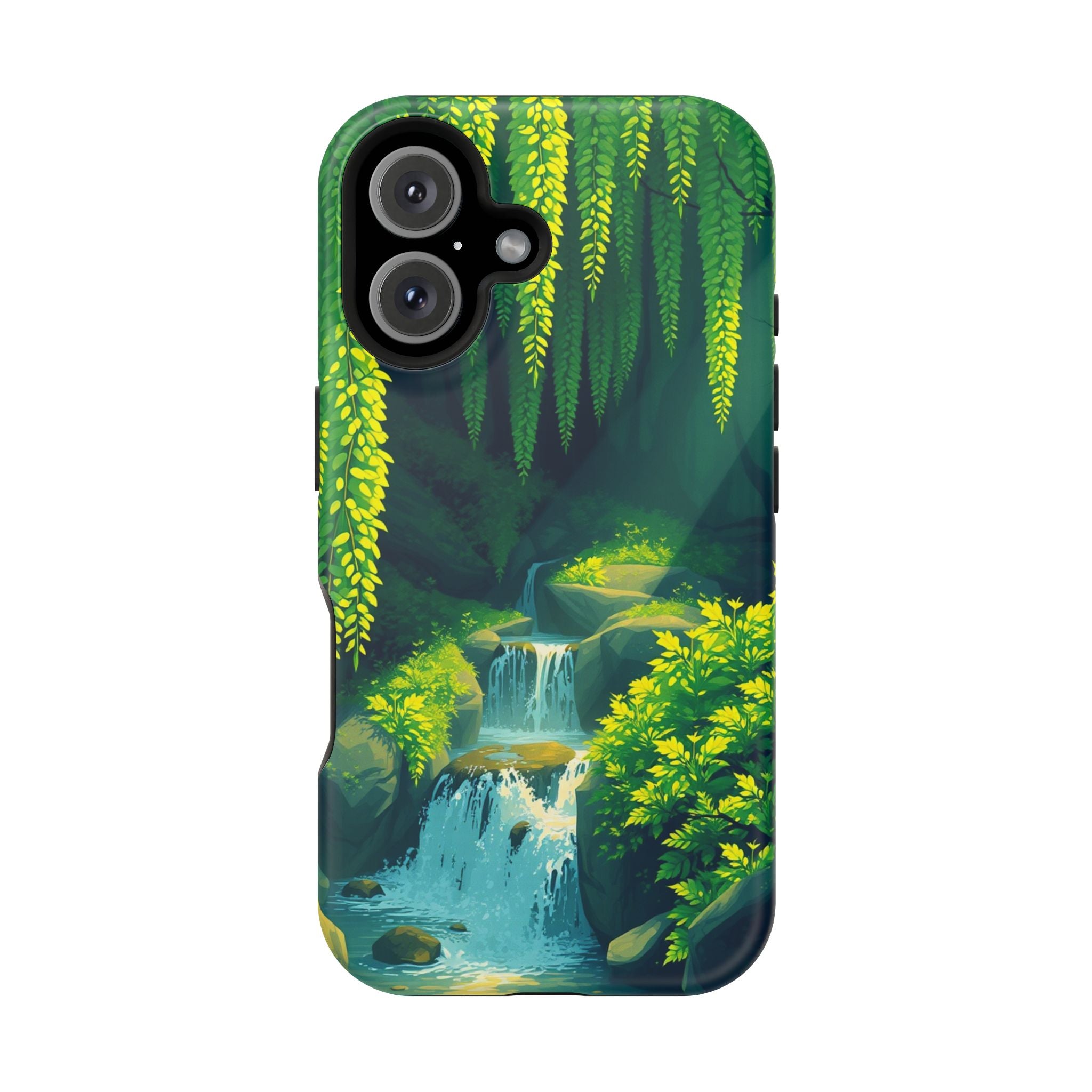 iPhone Earthy Wisteria Cascade Design Slim Everyday iPhone 13 Designer · iPhone