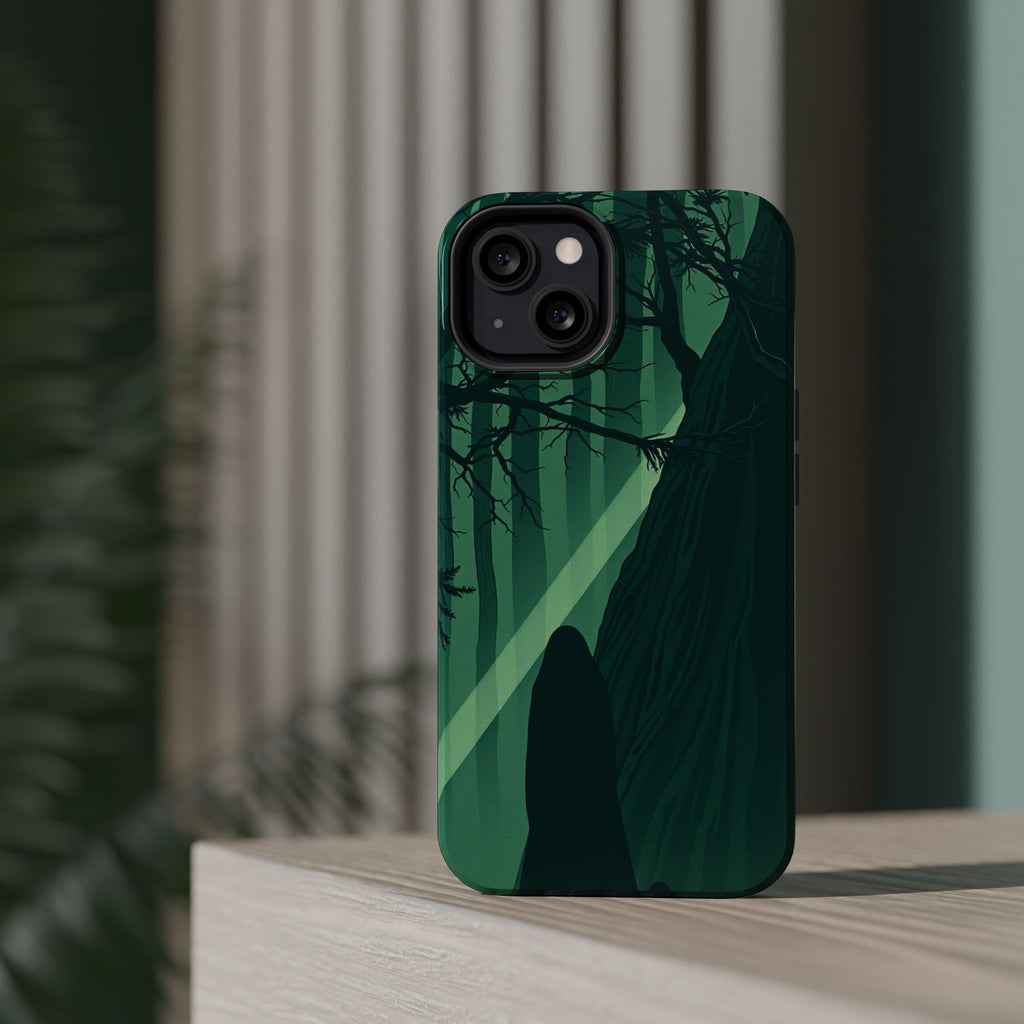 iPhone Sage And Ivory Dark Forest Spirits Slim Everyday Designer Case · iPhone C