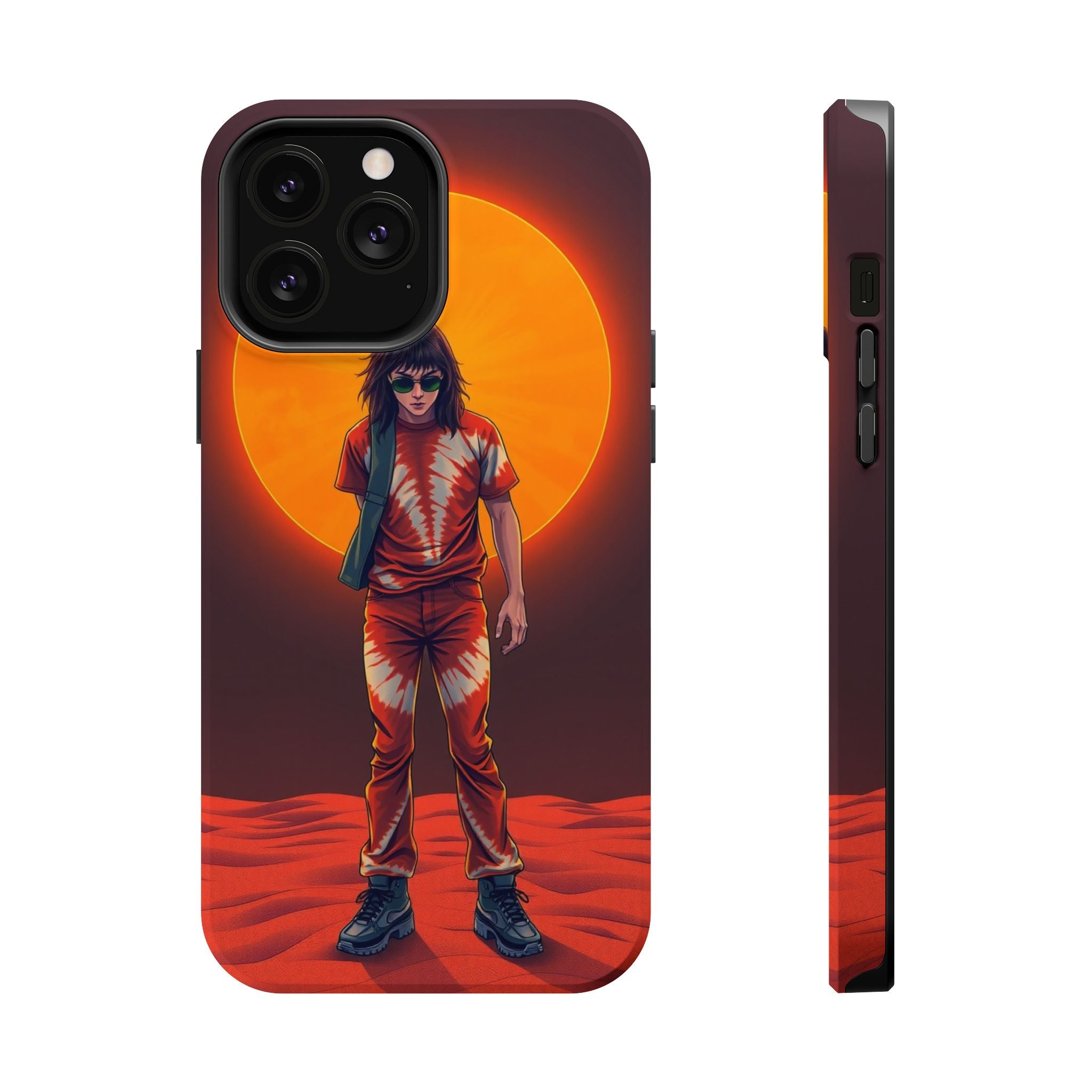 iPhone Tie-Dye 60s Enchanted Art Bold Modern Everyday Snap Case · iPhone Case
