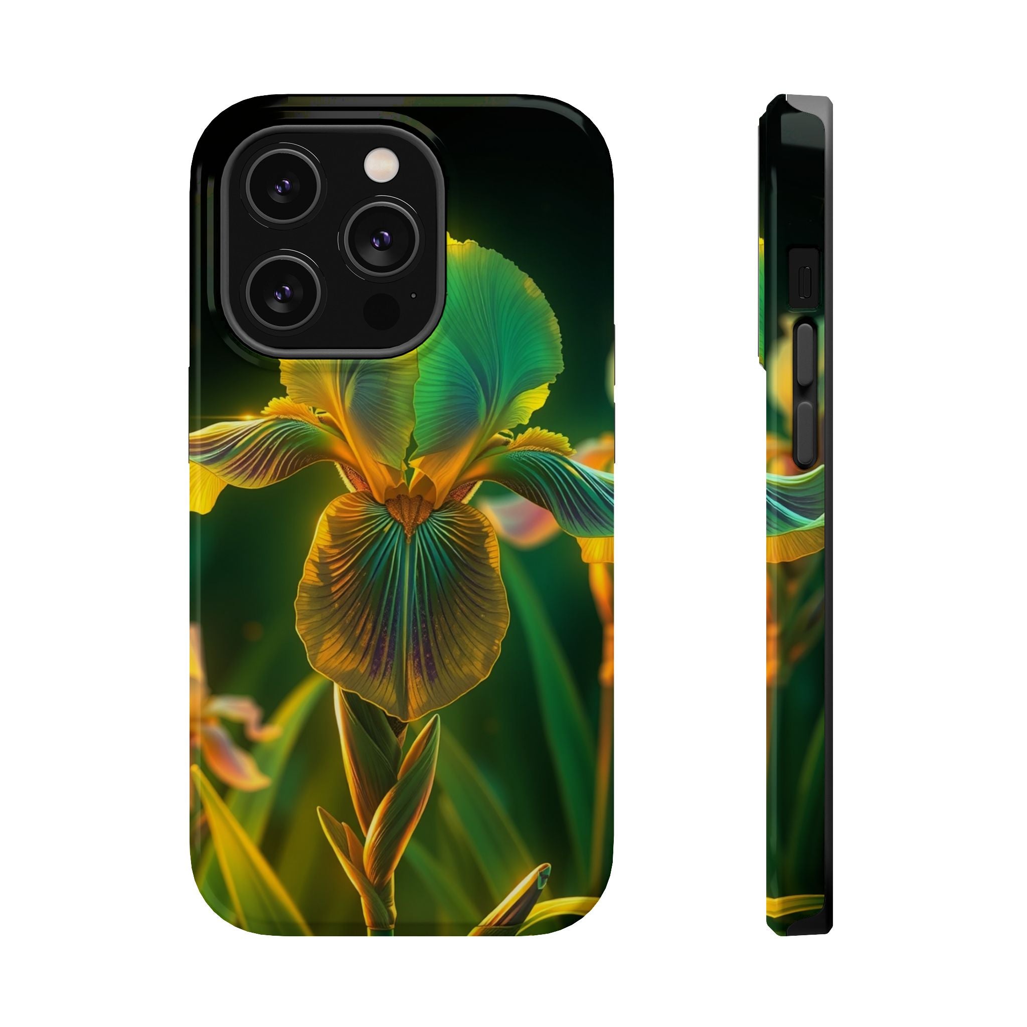 iPhone Iris Garden Bold Art Slim Everyday Designer Case · iPhone Case Quiet Mood