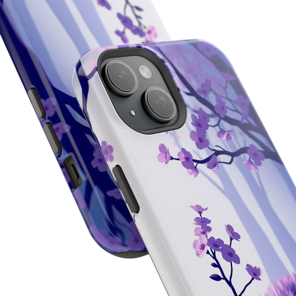 iPhone Blossom Trail Paper Cut Art Bold Modern Everyday Snap Case · iPhone Case