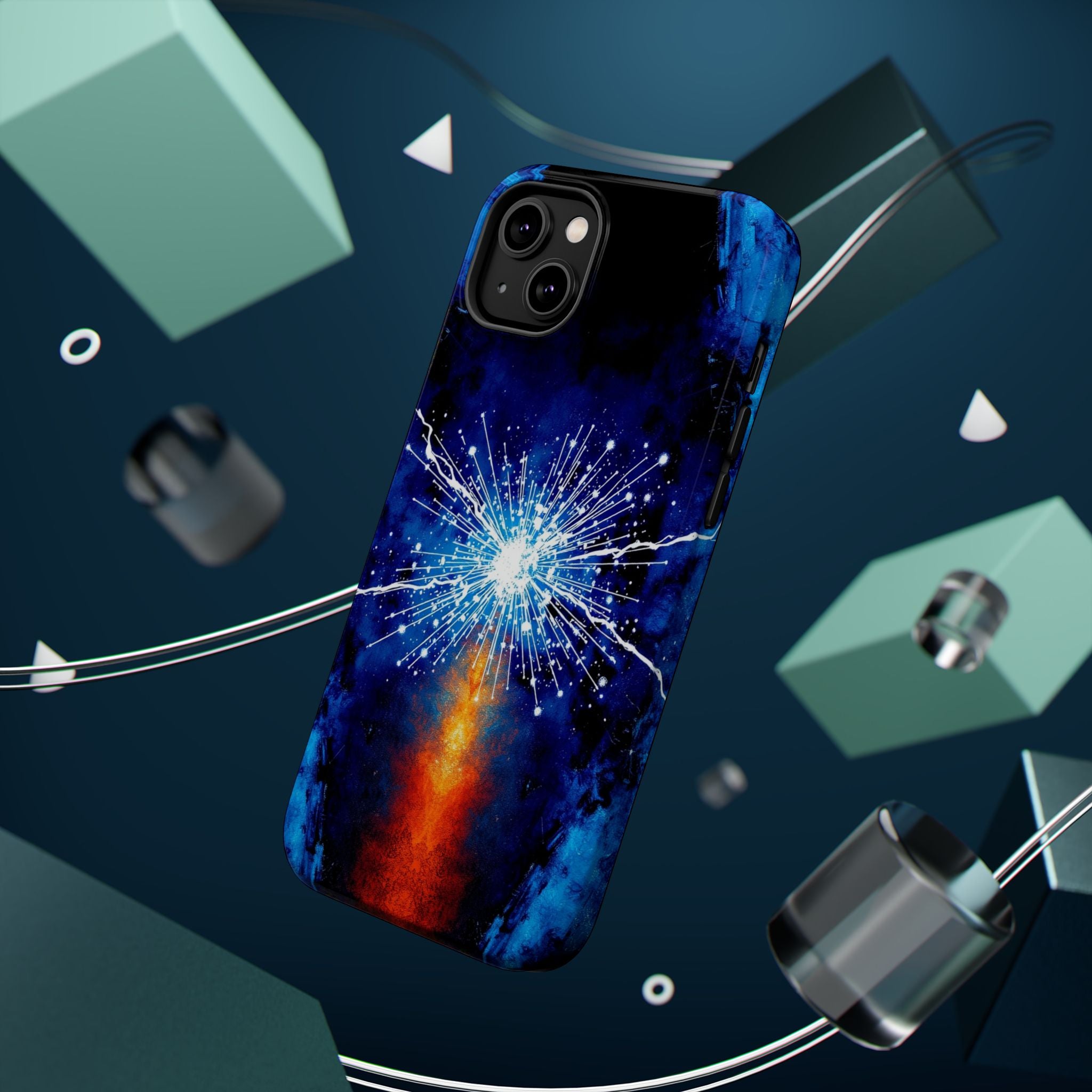 iPhone Magnetic Field Vibrant Watercolor Slim Everyday iPhone Designer · iPhone