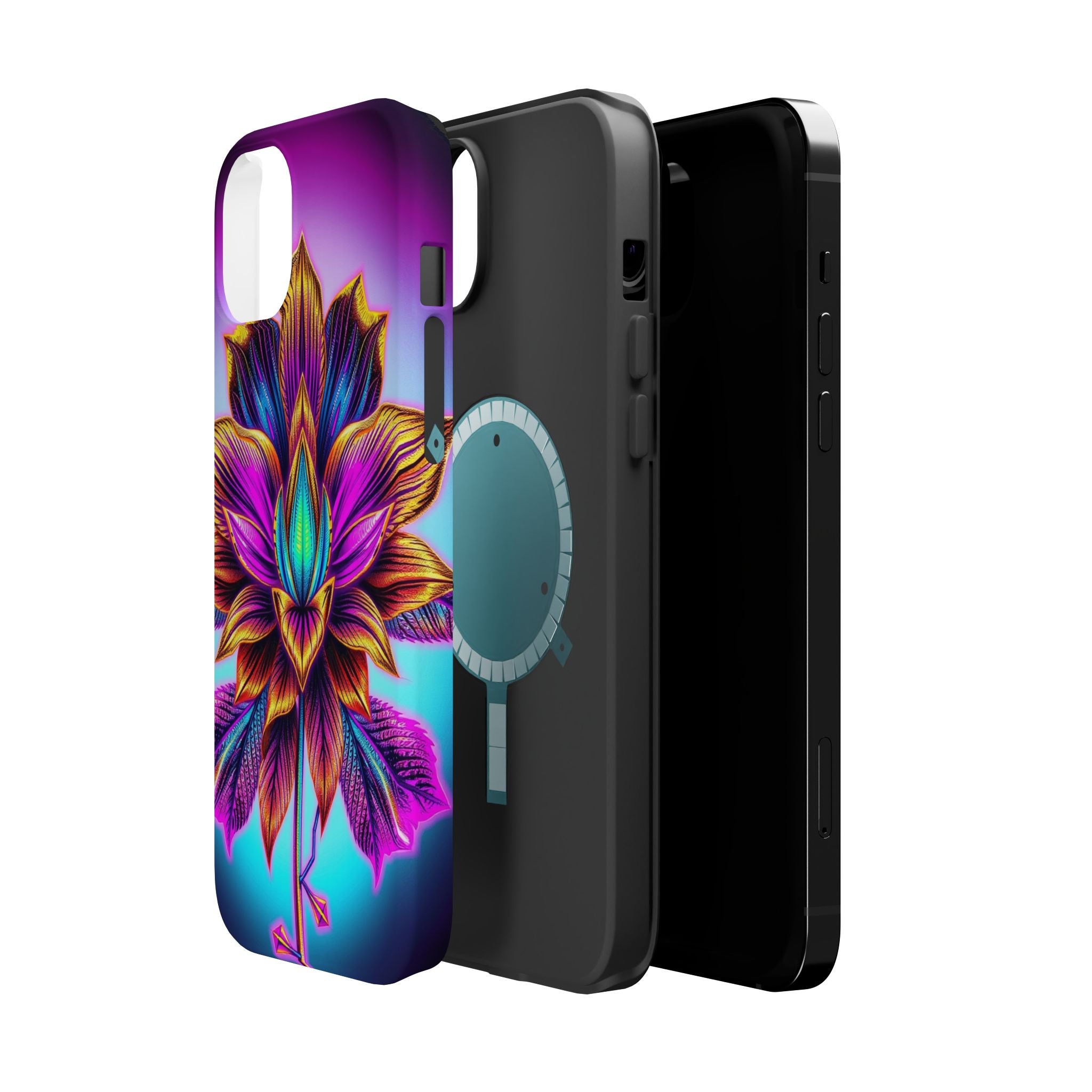 iPhone Floral Gold Foil Mystic Art Bold Modern Everyday Snap Case · iPhone Case