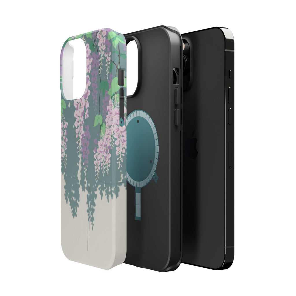 iPhone Dreamy Wisteria Cascade Design Slim Everyday Designer Case · iPhone Case