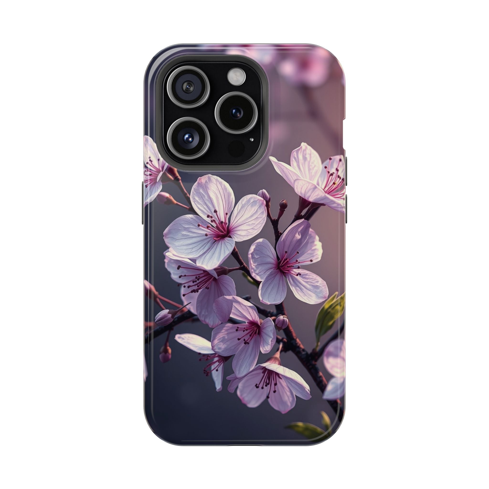 iPhone Cherry Blossom Enchanted Art Artistic Everyday Cas Slim Snap Case · iPhon