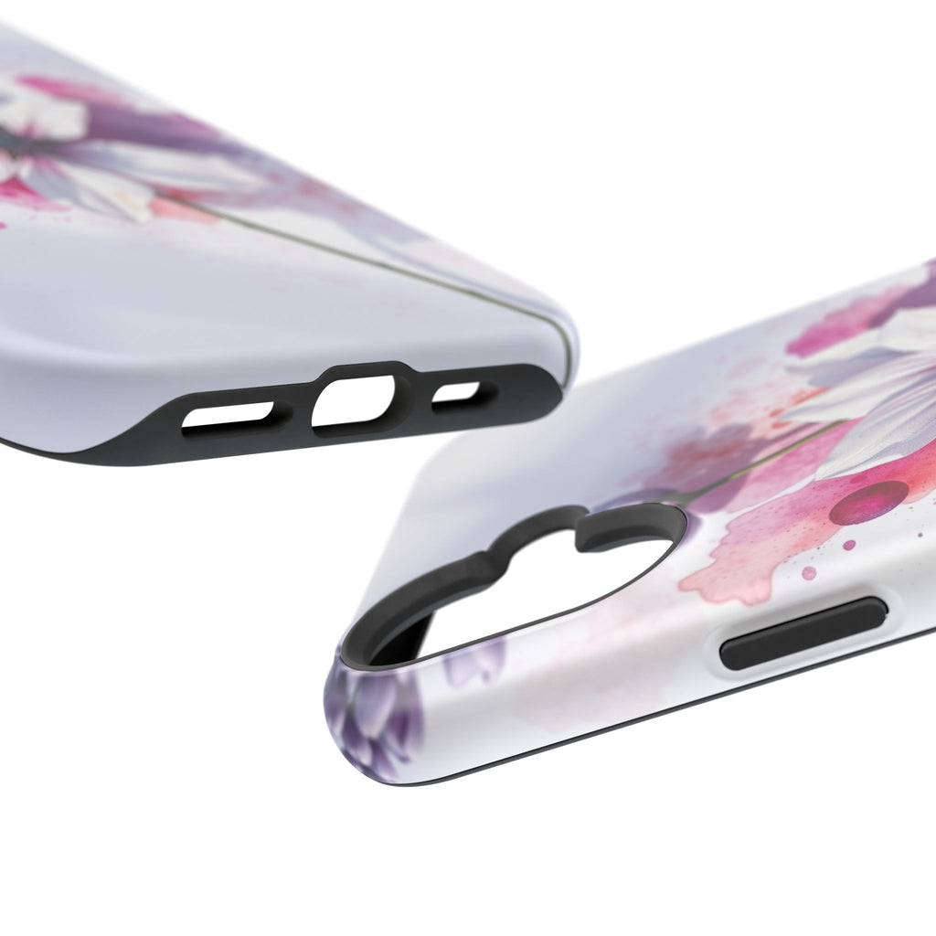 iPhone Floral Watercolor Splash Bold Art Slim Everyday iPhone 15 · iPhone Case