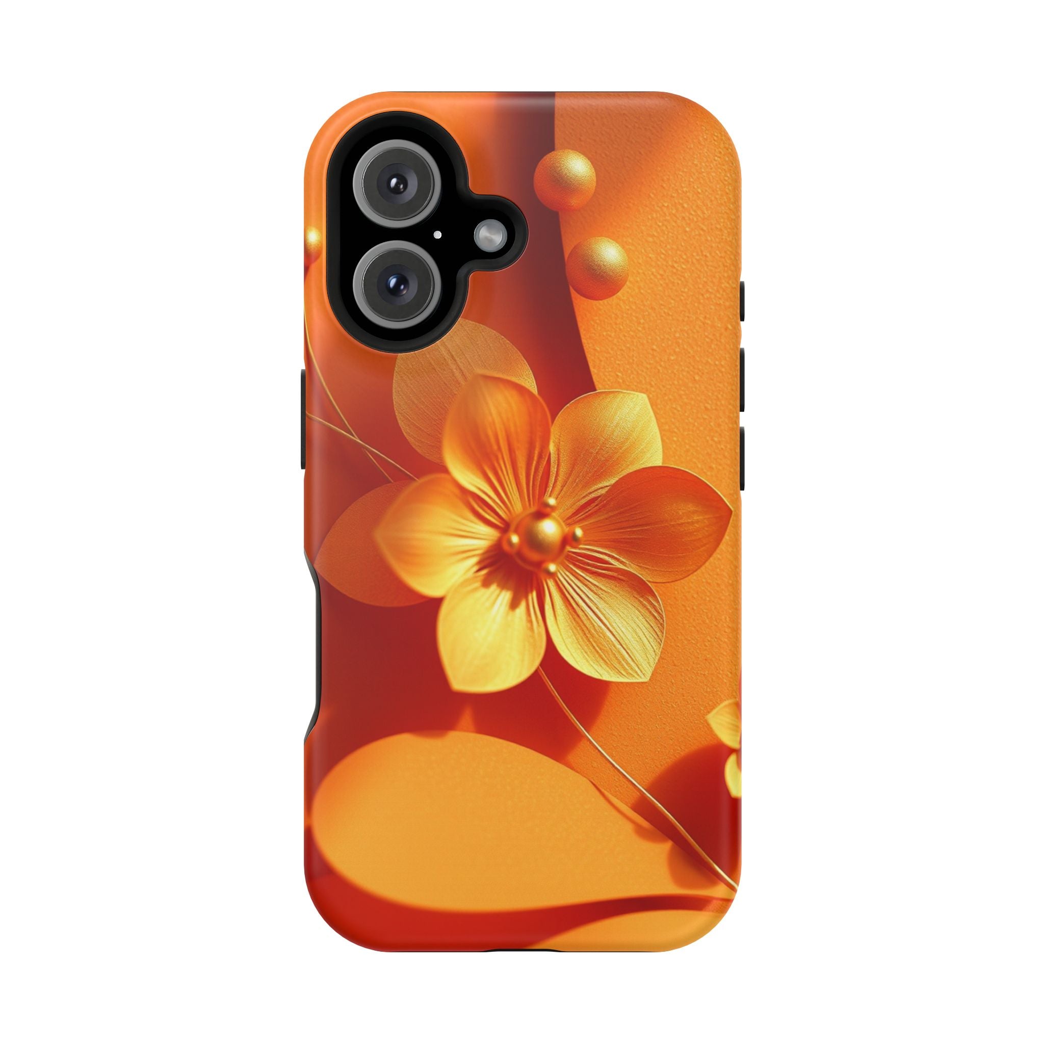 iPhone Floral Geometric Gold Foil Luxury Slim Everyday iPhone Designer · iPhone