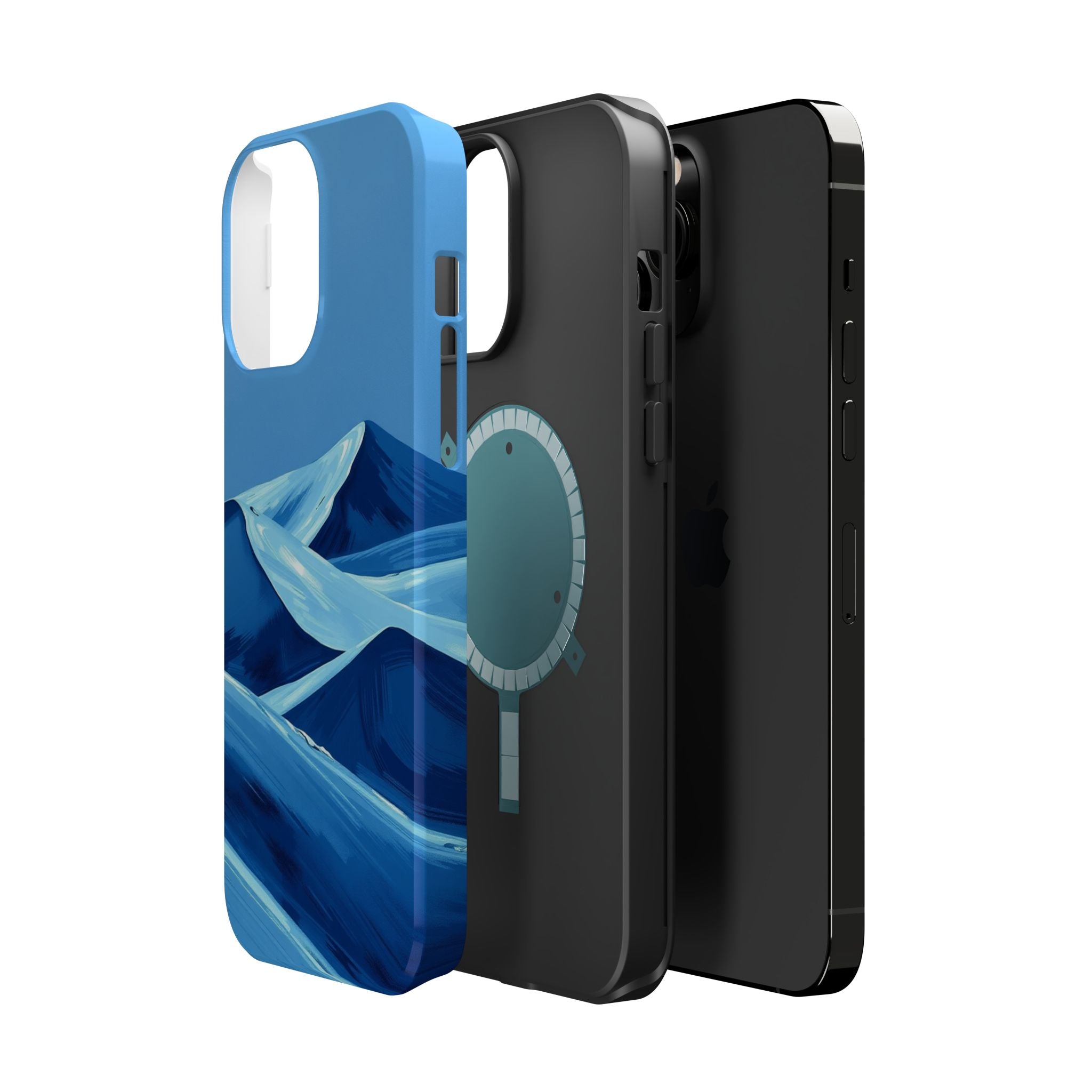 iPhone Desert Dunes Oil Painting Impressionist Soft iPhone Finish · iPhone Case