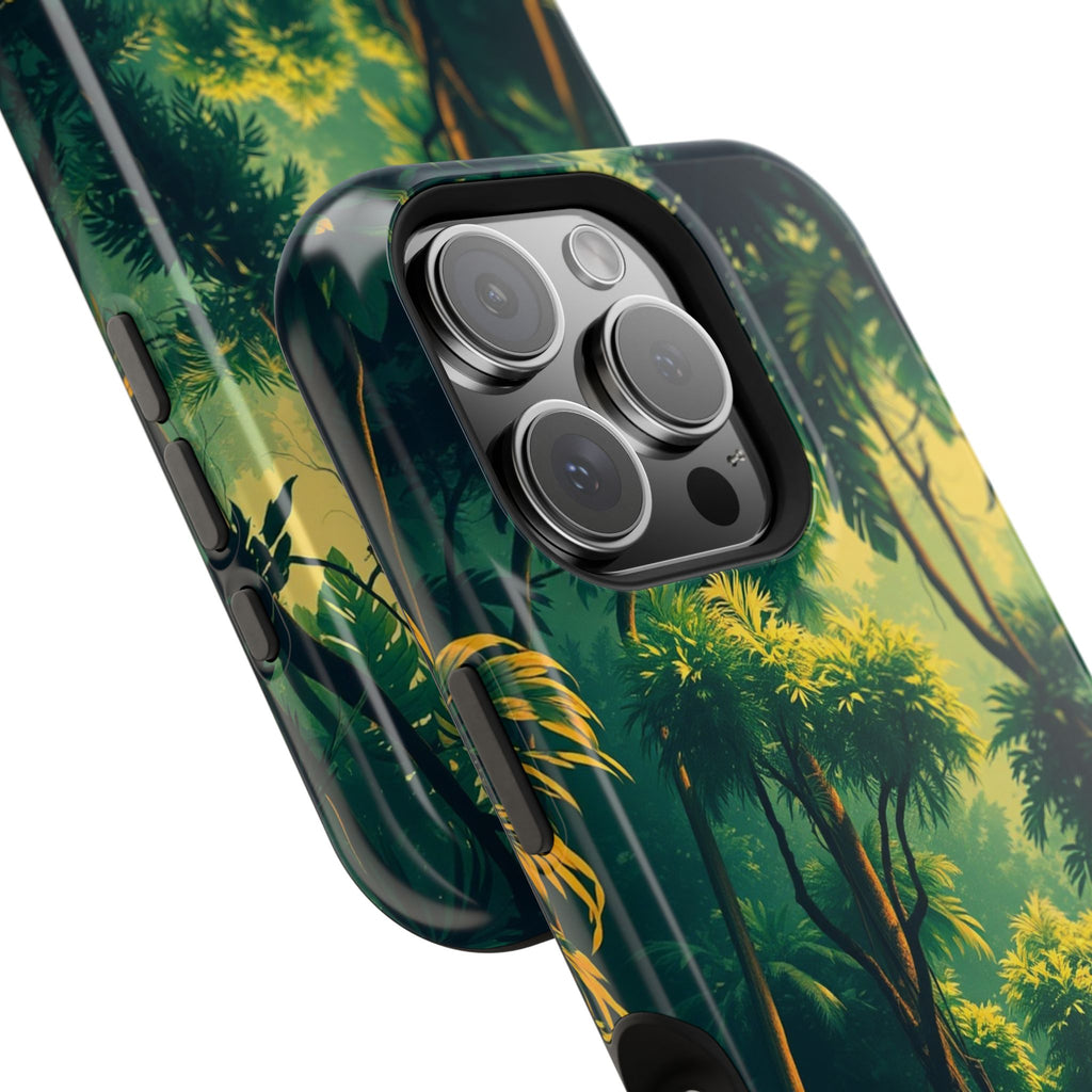 iPhone Rainforest Canopy Vintage Retro Poster Slim iPhone Everyday · iPhone Case