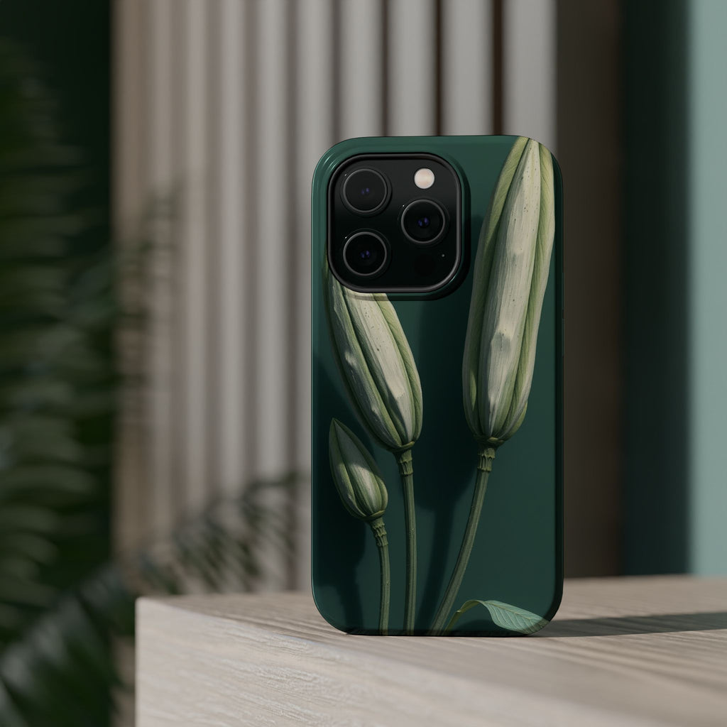 iPhone Botanical Illustration Grunge Distressed Soft iPhone Finish · iPhone Case
