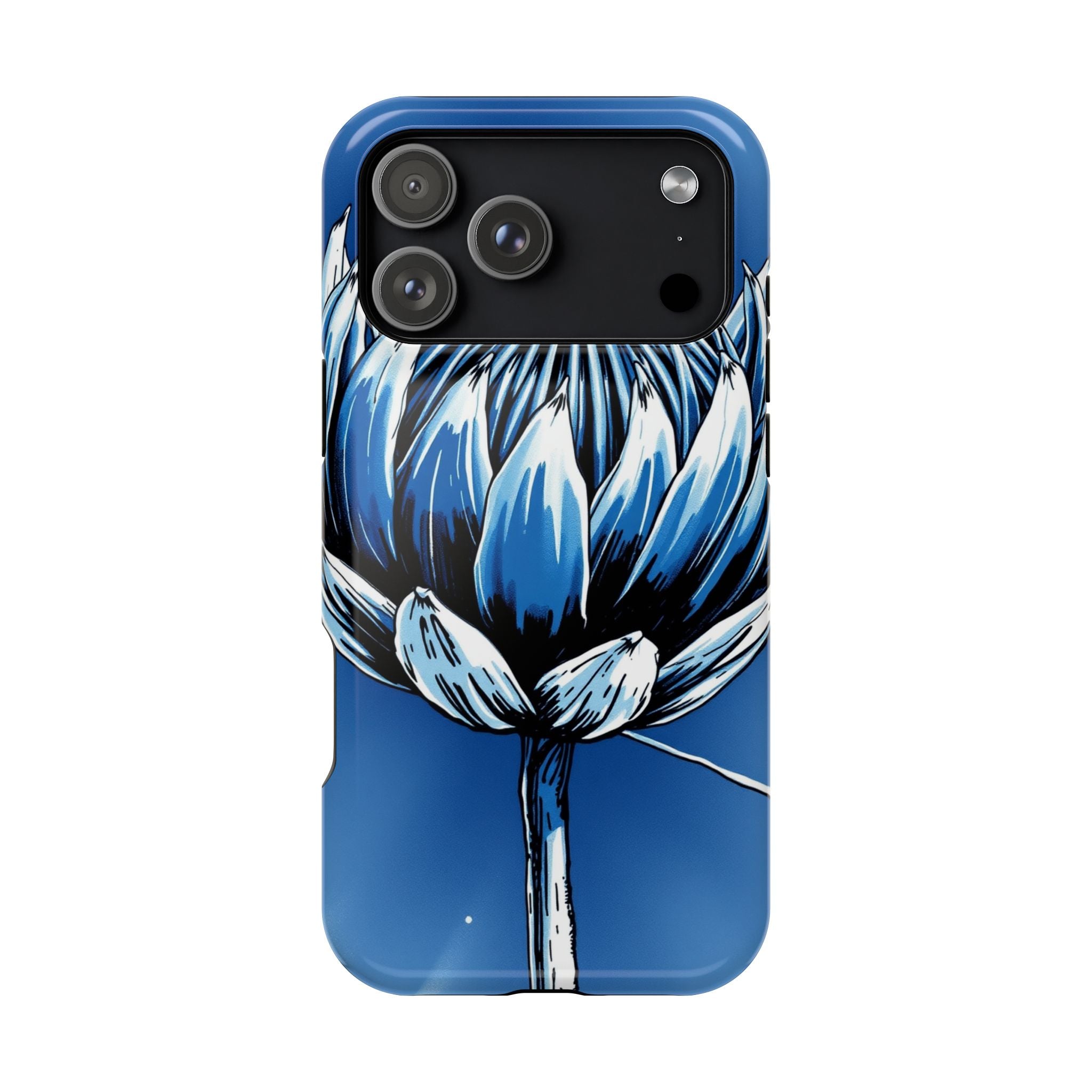iPhone Protea Bold Hand-Drawn Sketch Slim Everyday Designer Case · iPhone Case