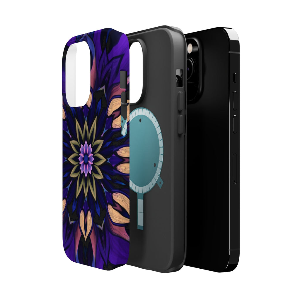 iPhone Floral Mandala Mystic Art Bold Modern Everyday Snap Case · iPhone Case