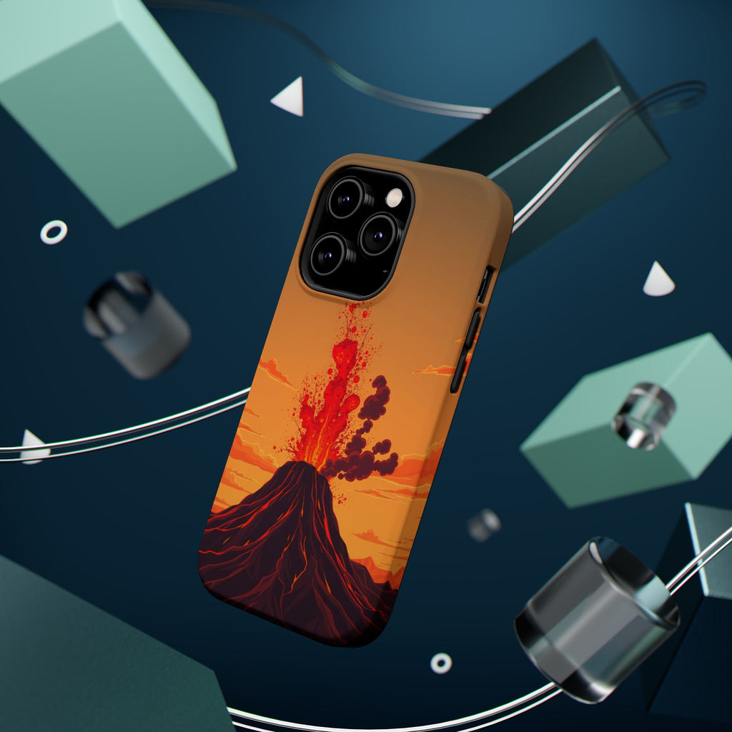 iPhone Sunset Amber And Peach Volcanic Eruption Soft iPhone Finish · iPhone Case