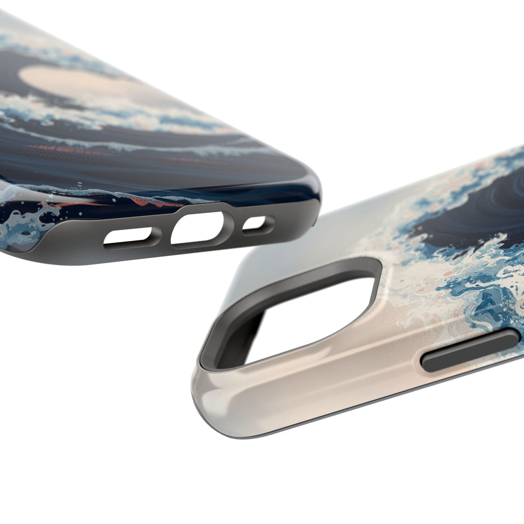 iPhone Ocean Wave Crash Grunge Distressed Slim iPhone Everyday Designer · iPhone