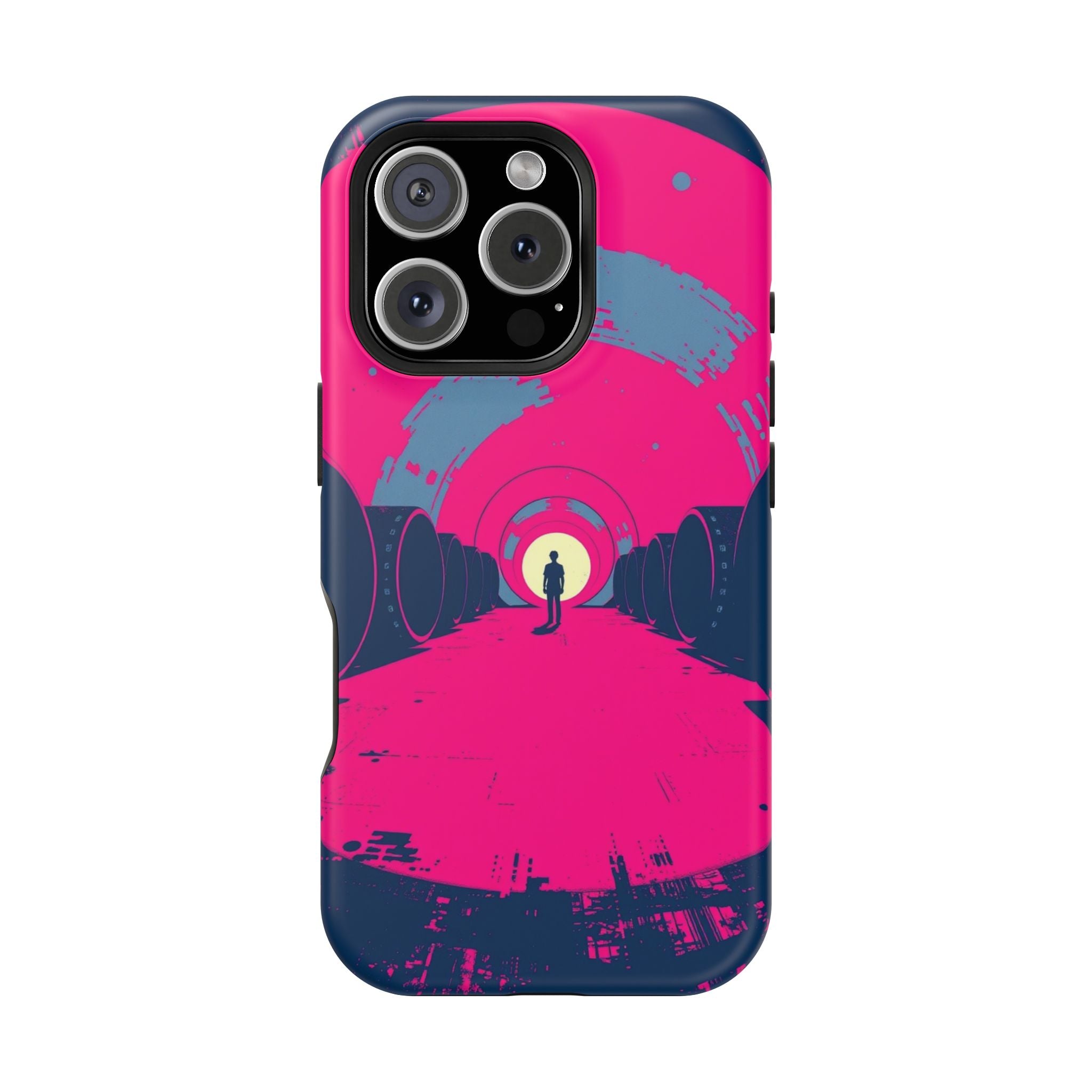 iPhone 1960s Mod Circles Bold Art Bold Modern Everyday Snap Case · iPhone Case