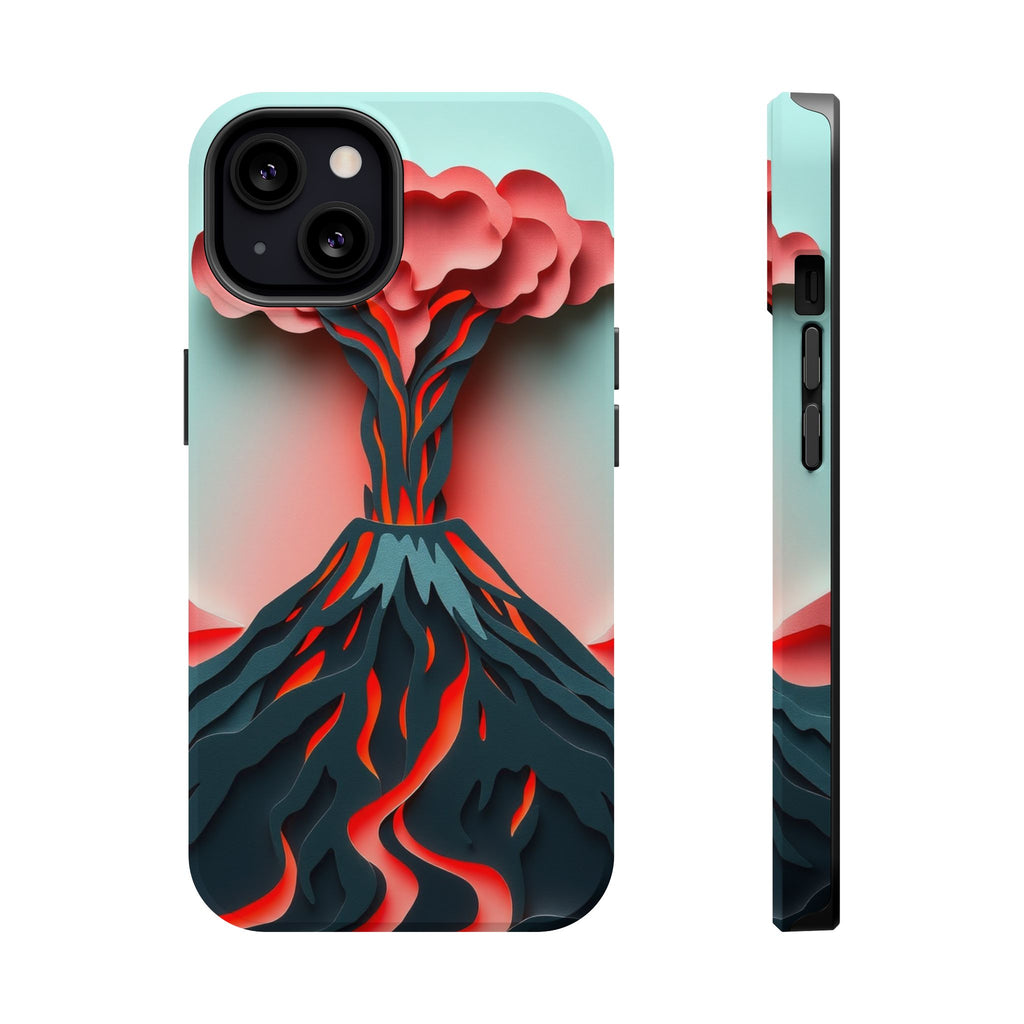 iPhone Mint And Blush Volcanic Eruption Slim Everyday iPhone Designer · iPhone C