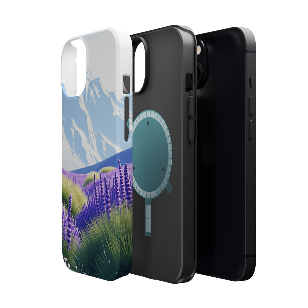 iPhone Alpine Meadow Electric Art 10 Slim Everyday Designer Case · iPhone Case