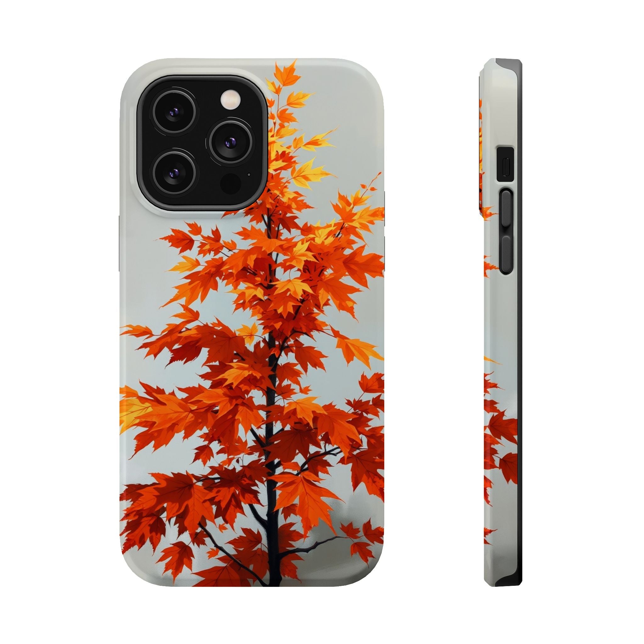 iPhone Autumn Maple Bold Art Slim Everyday Designer Case · iPhone Case
