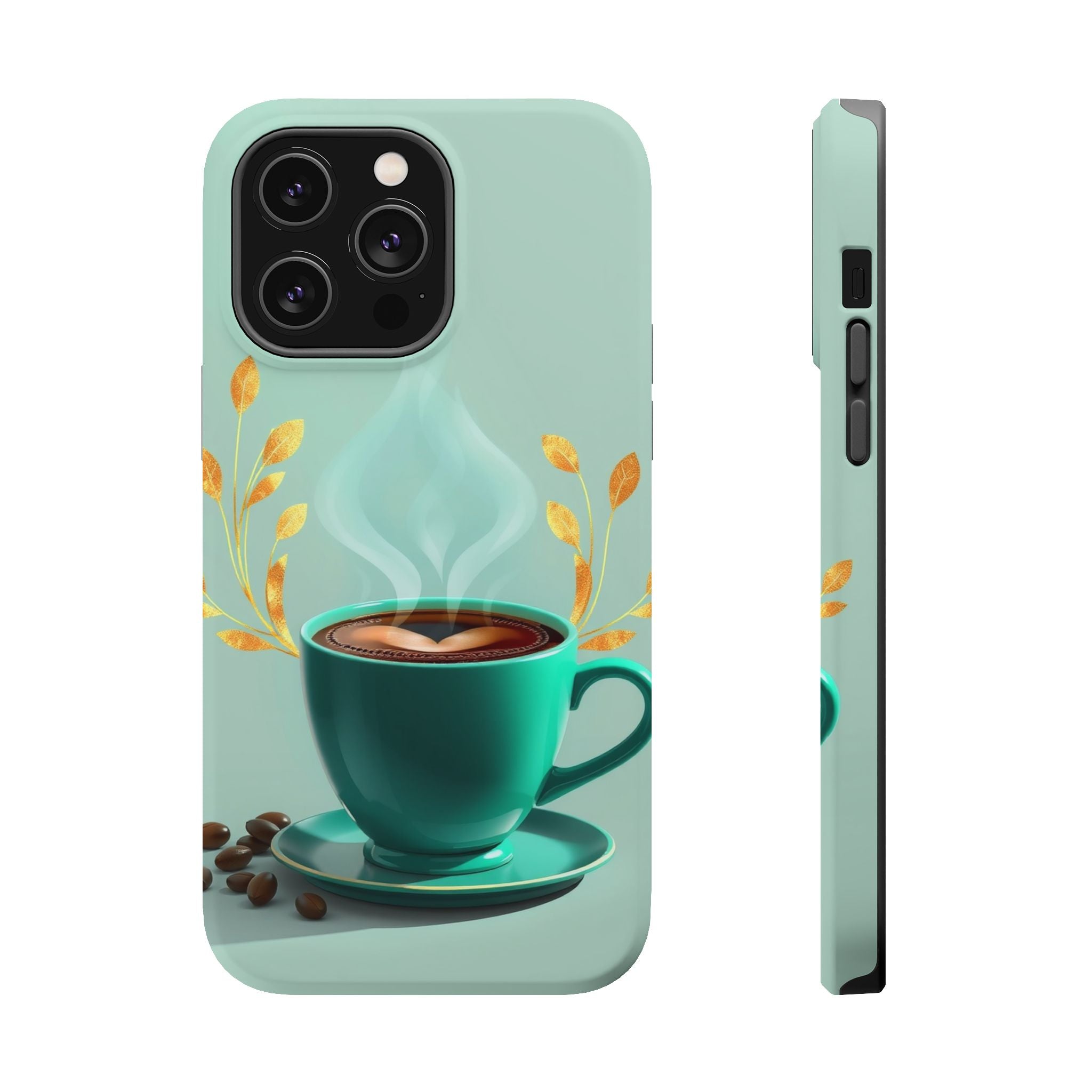 iPhone Radiant Emotional Support Coffee Design Soft Finish Everyday Case · iPhon