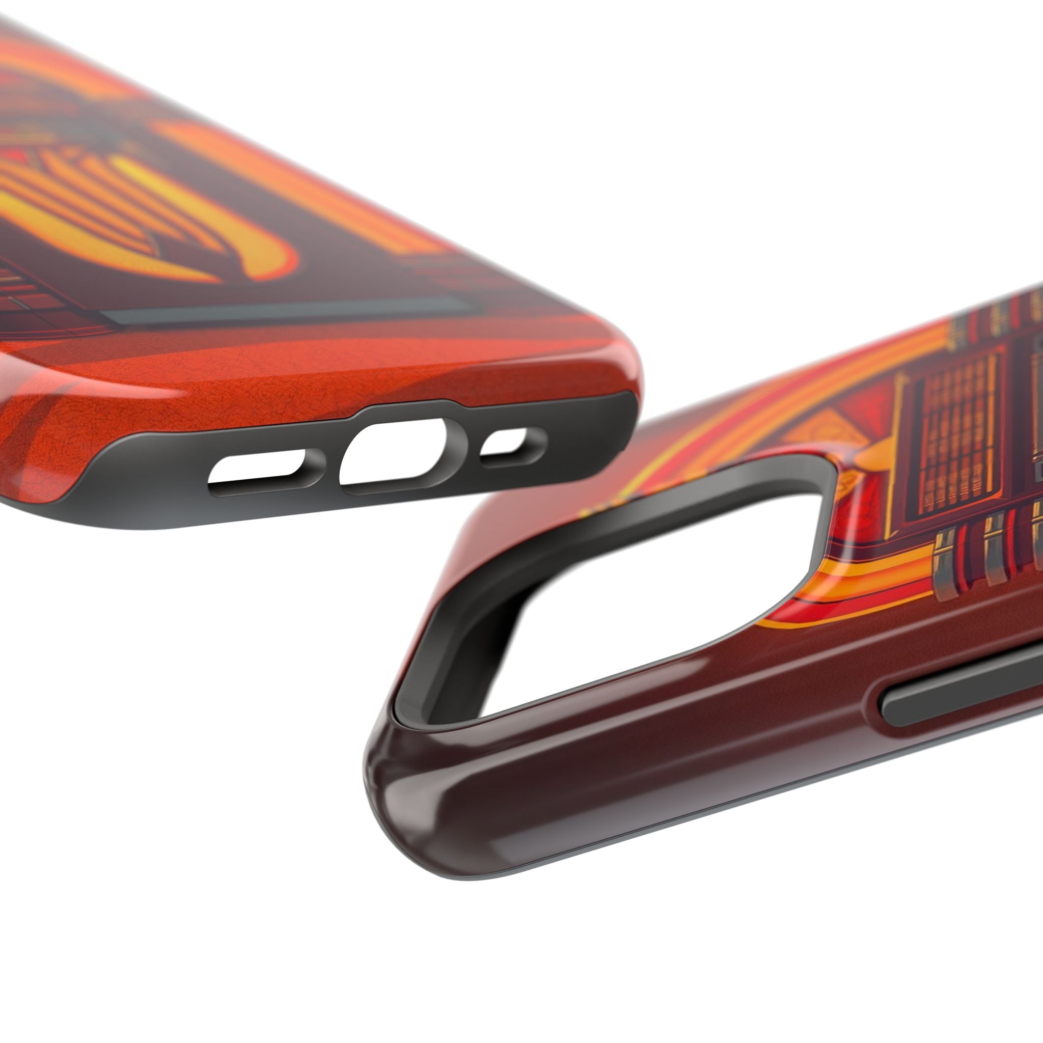 iPhone Jukebox Glow Pop Art Bold Bold Modern Everyday Snap Case · iPhone Case
