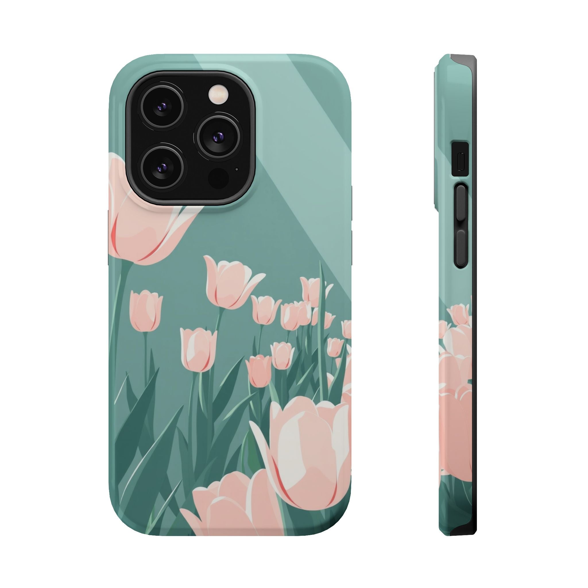 iPhone Tulip Row Enchanted Art Slim Everyday Designer Case · iPhone Case