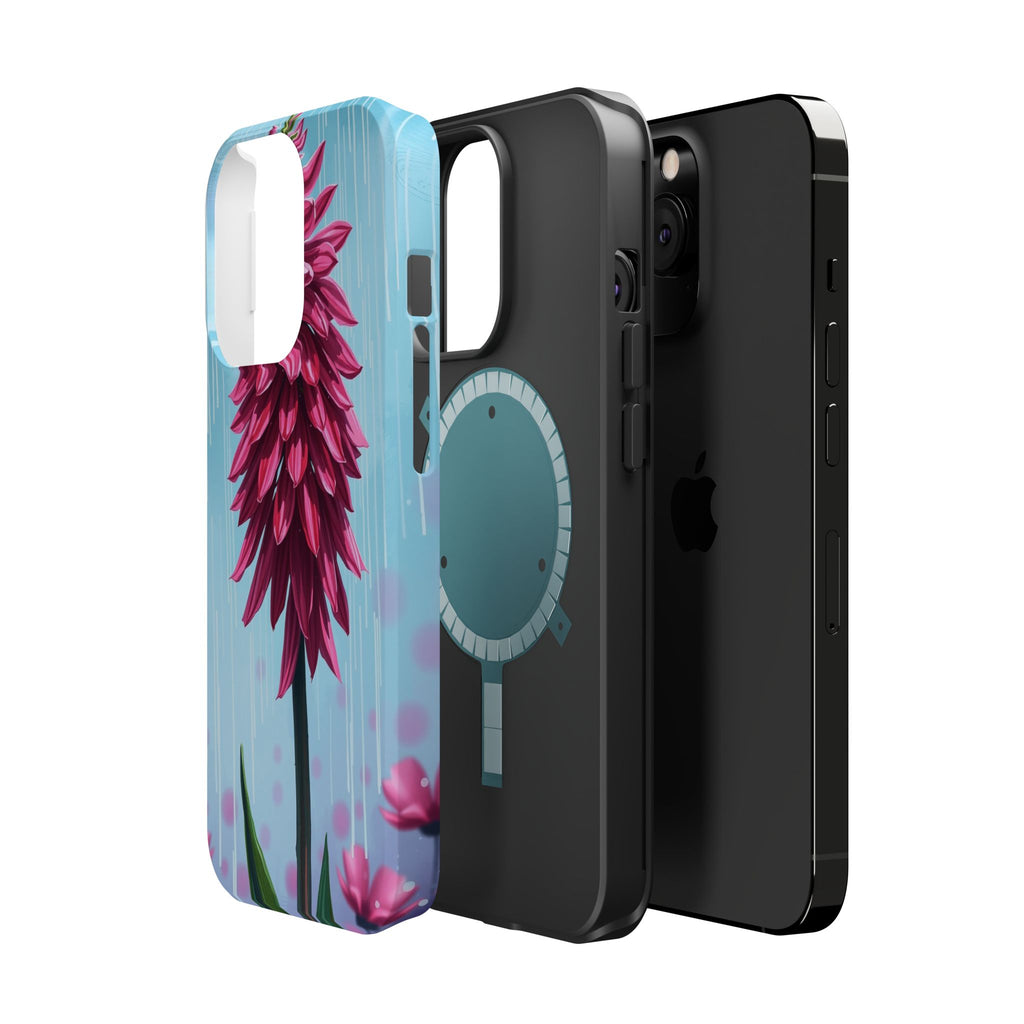 iPhone Cyan And Magenta Spring Shower Bloom Slim iPhone Everyday · iPhone Case