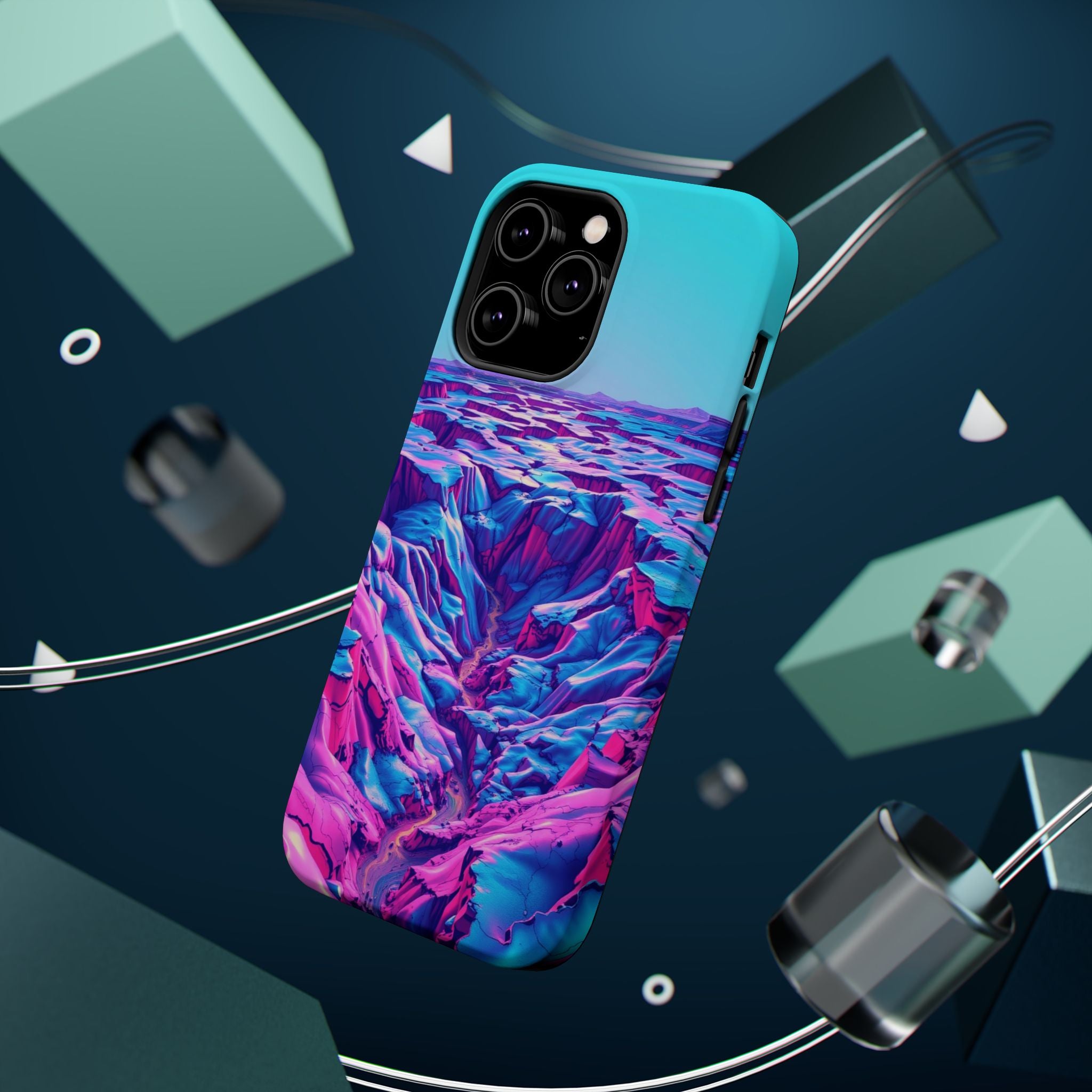 iPhone Lava Field Holographic Iridescent Slim Everyday iPhone Designer · iPhone