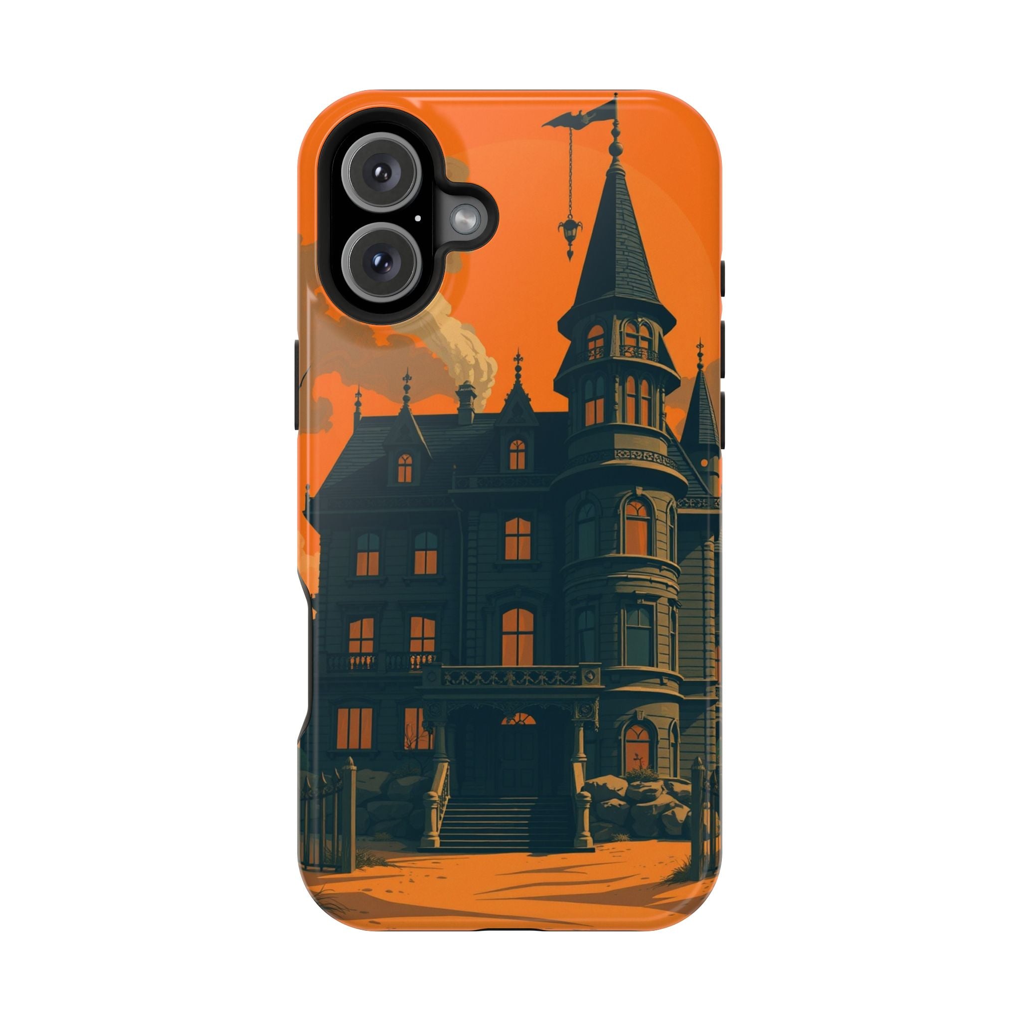iPhone Vibrant Haunted Mansion Design Slim Everyday Designer Case · iPhone Case