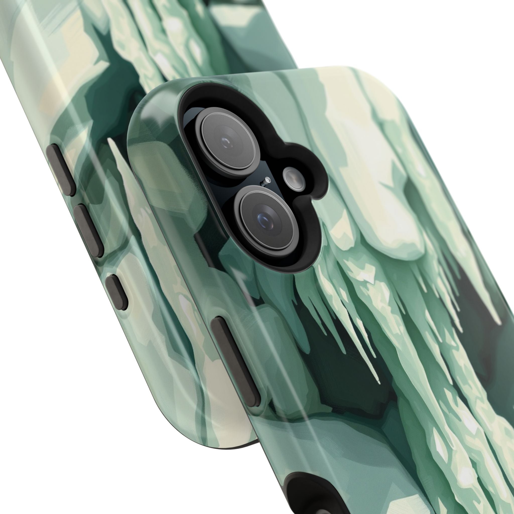 iPhone Earthy Icicle Formation Design Slim Everyday Designer Case · iPhone Case