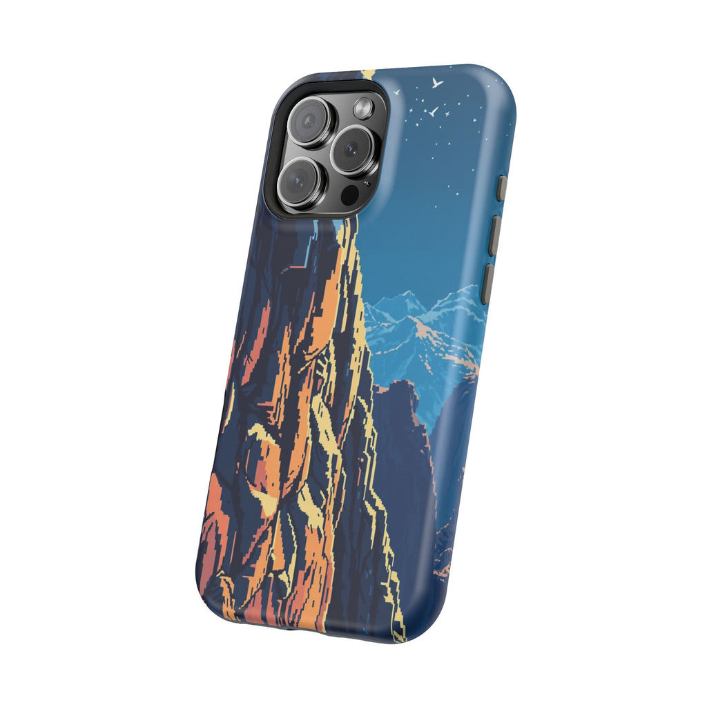 iPhone Midnight Blue And Silver Canyon Wall Slim iPhone Everyday · iPhone Case