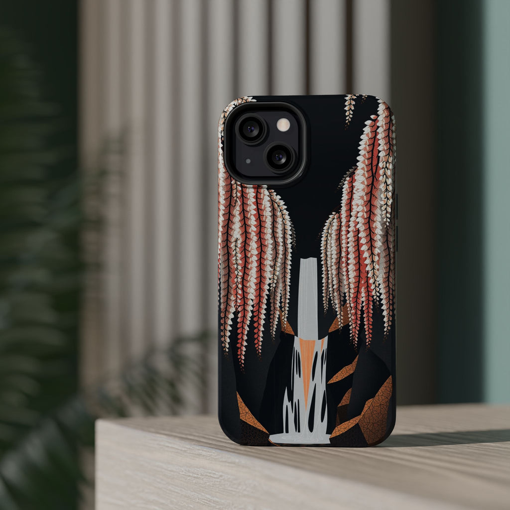 iPhone Earthy Wisteria Cascade Design Slim Everyday iPhone 10 Designer · iPhone