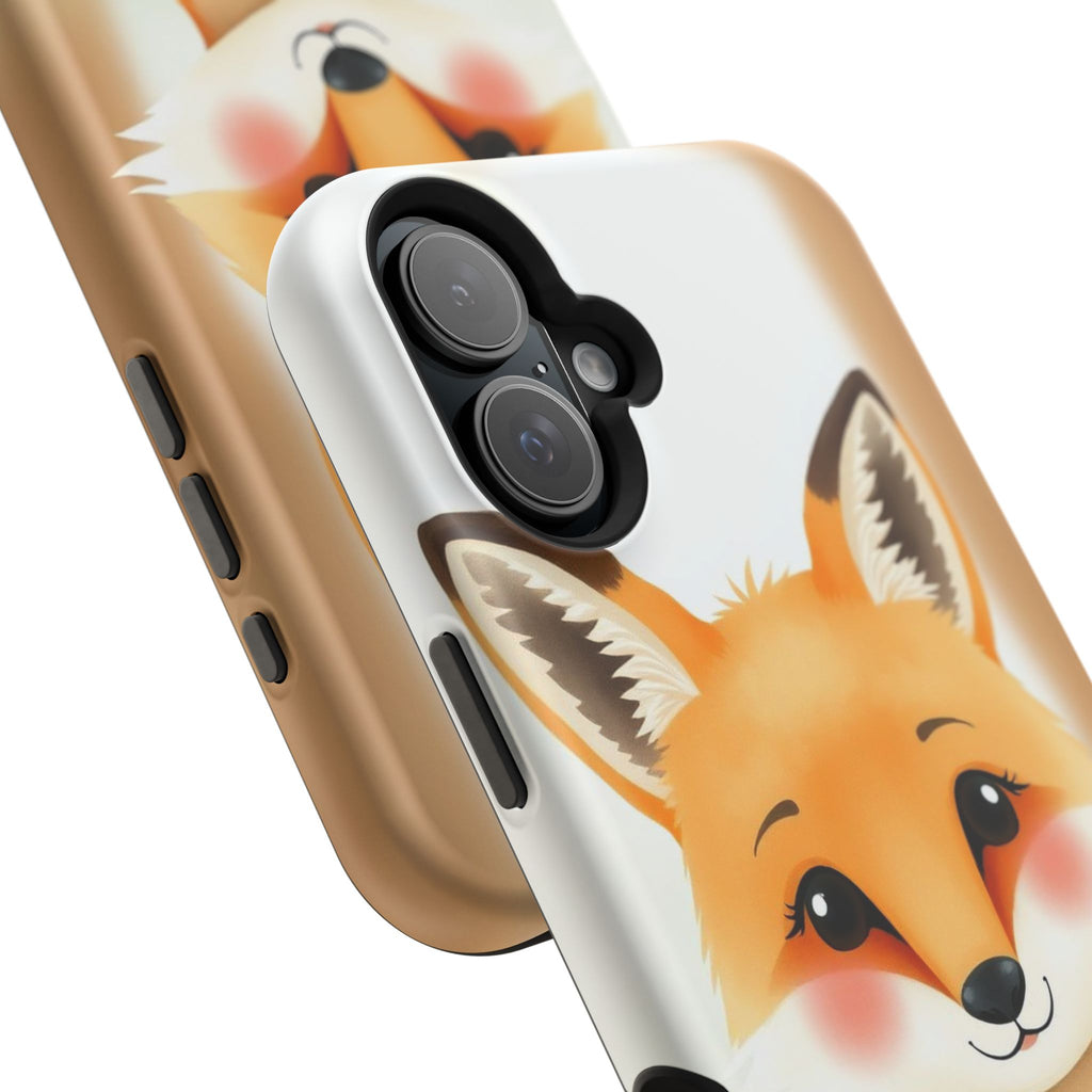 iPhone Watercolor Fox Portrait Kids Fun iPhone Phone Case Gift Slim · iPhone Cas