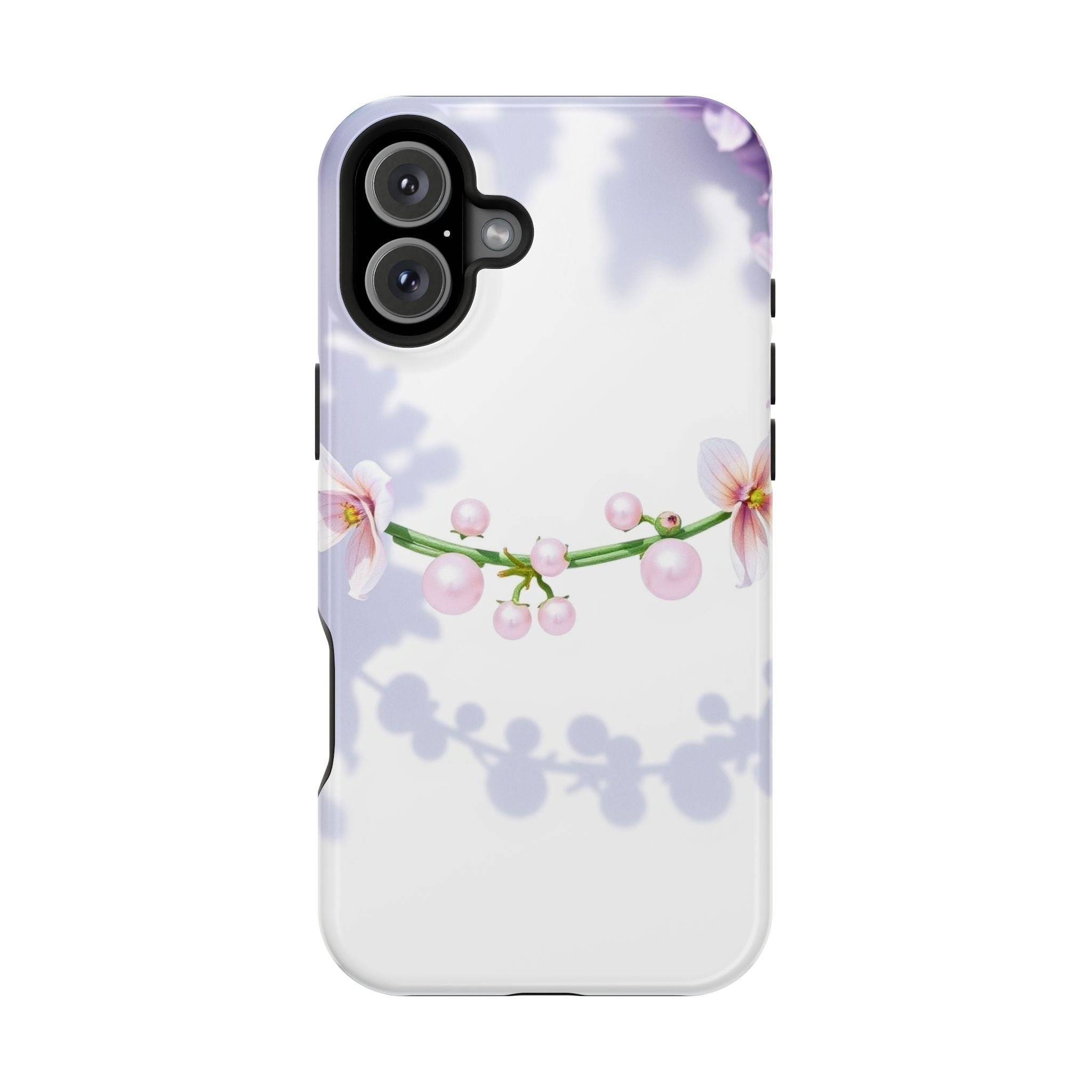 iPhone Vibrant Floral Crown Design Clean Minimal Snap Cas Slim Snap Case · iPhon