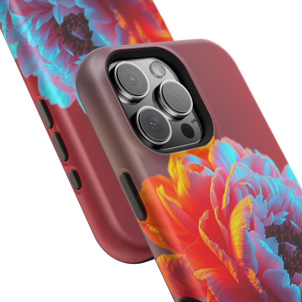 iPhone Peony Bouquet Bold Art Slim Everyday Designer Case · iPhone Case