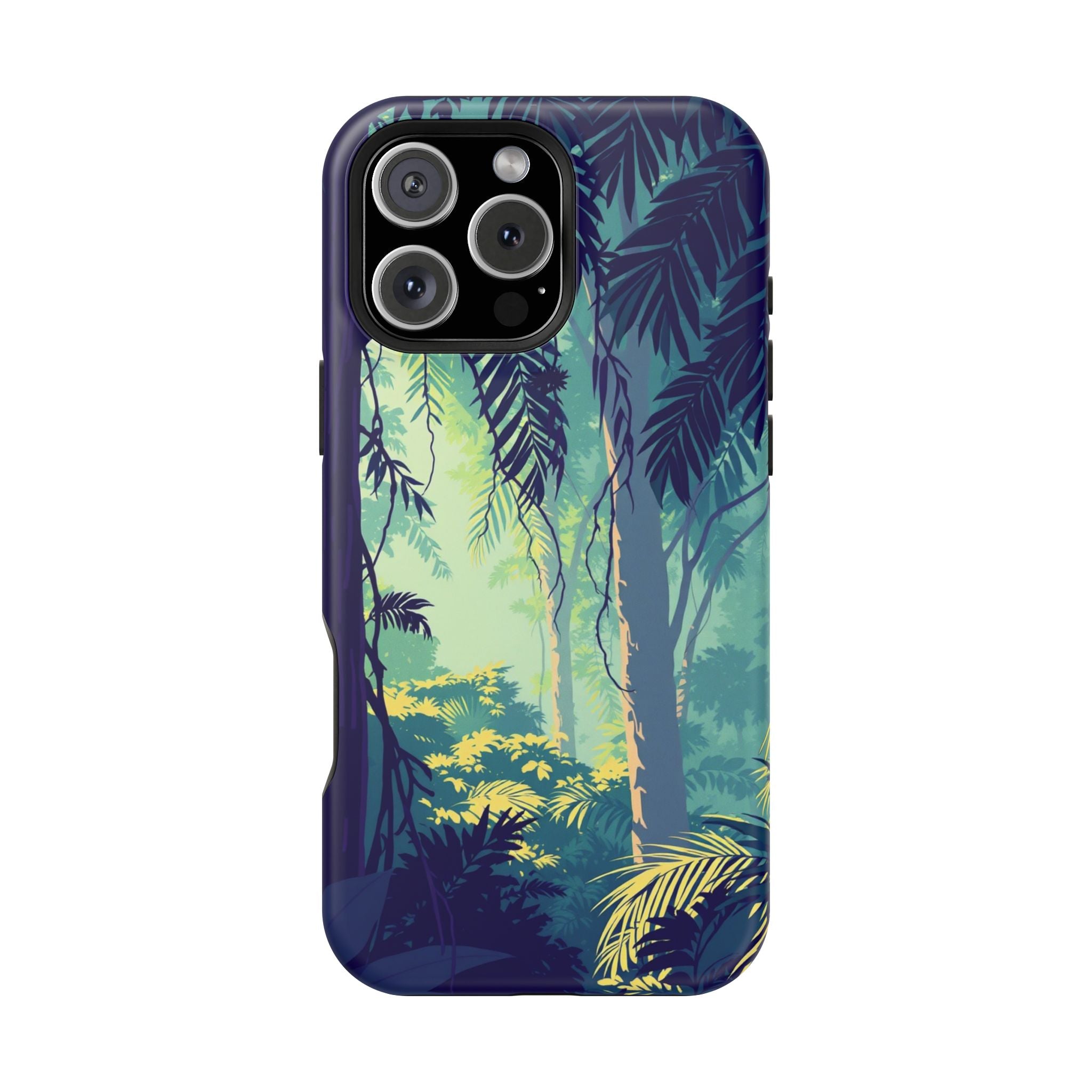 iPhone Mint And Blush Rainforest Canopy Slim Everyday iPhone Designer · iPhone C