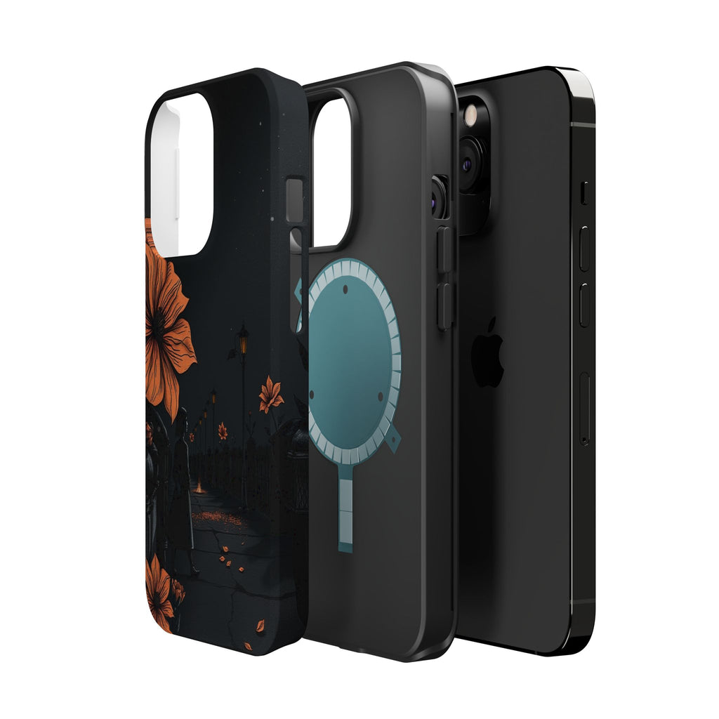 iPhone Night Bloomer Electric Art Bold Modern Everyday Snap Case · iPhone Case
