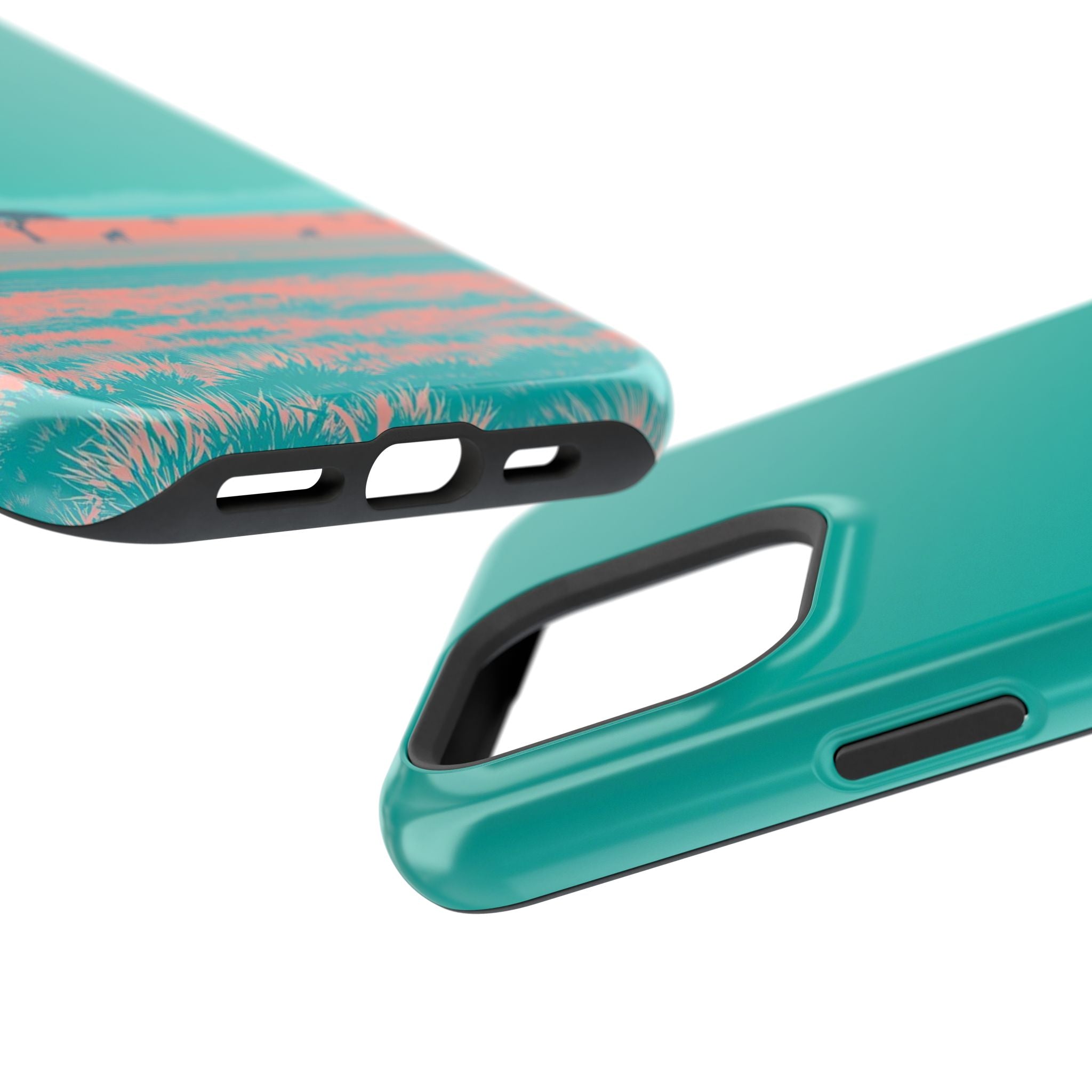 iPhone Savanna Horizon Risograph Print Slim Everyday Designer Case · iPhone Case