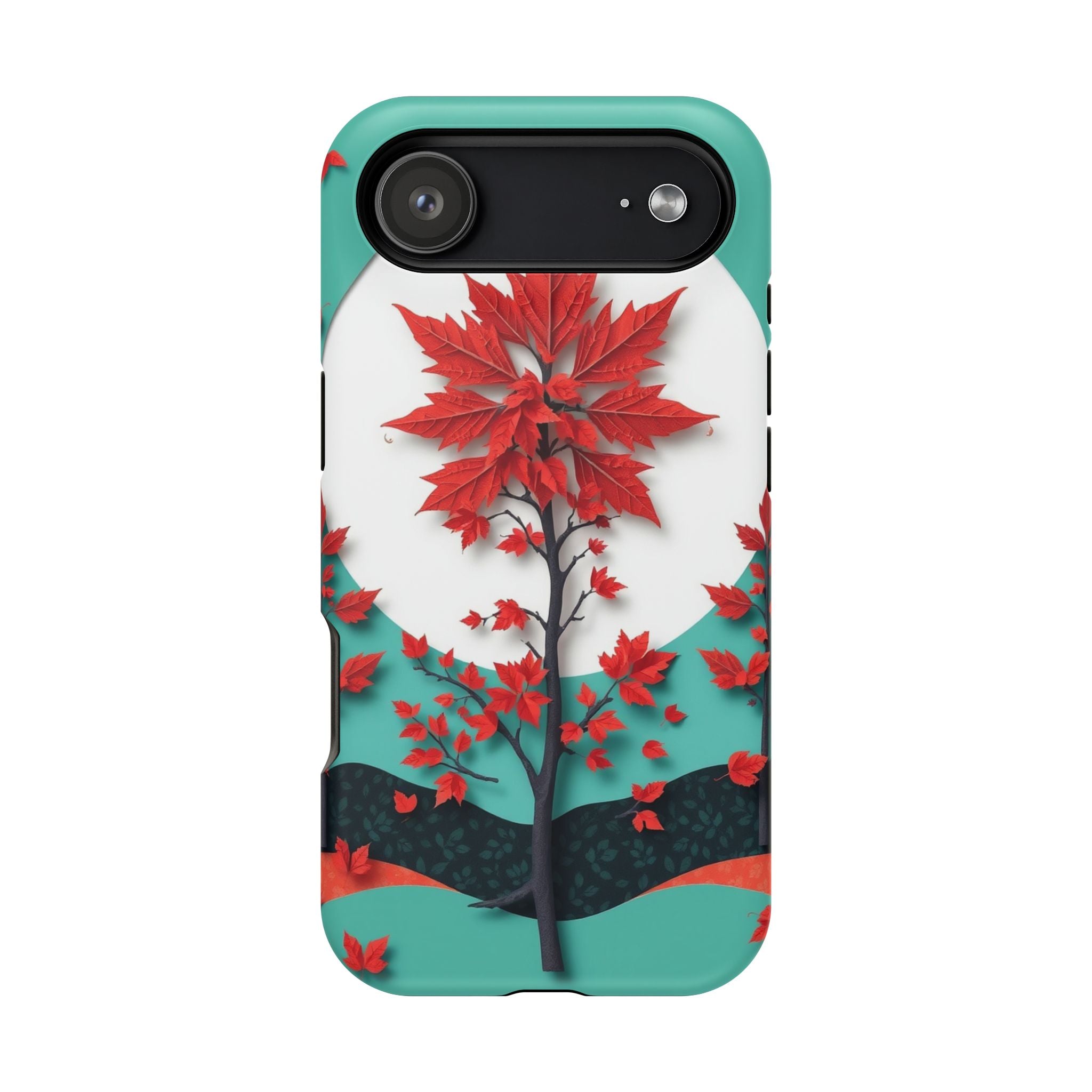 iPhone Autumn Maple Mystic Art Slim Everyday Designer Case · iPhone Case