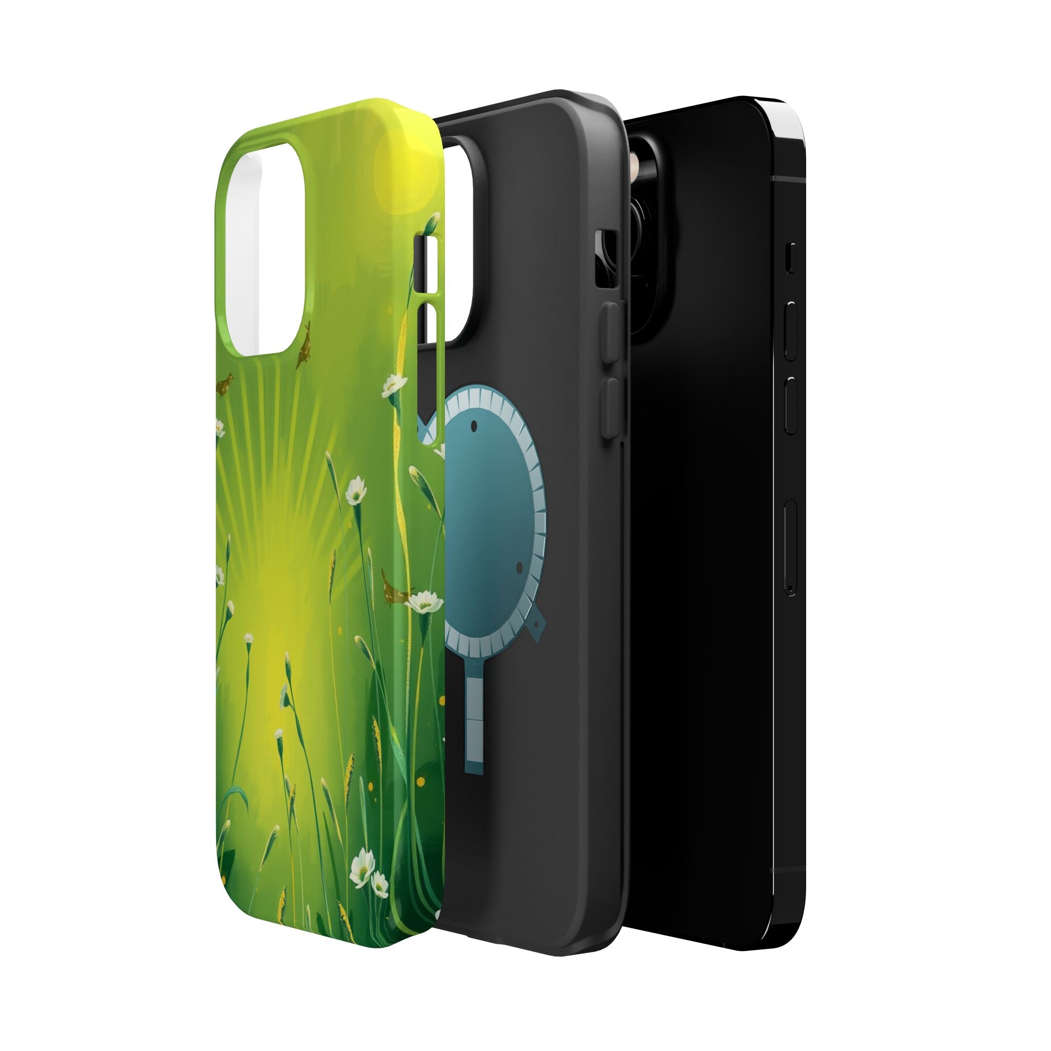 iPhone Spring Meadow Cinematic Art Bold Modern Everyday Snap Case · iPhone Case