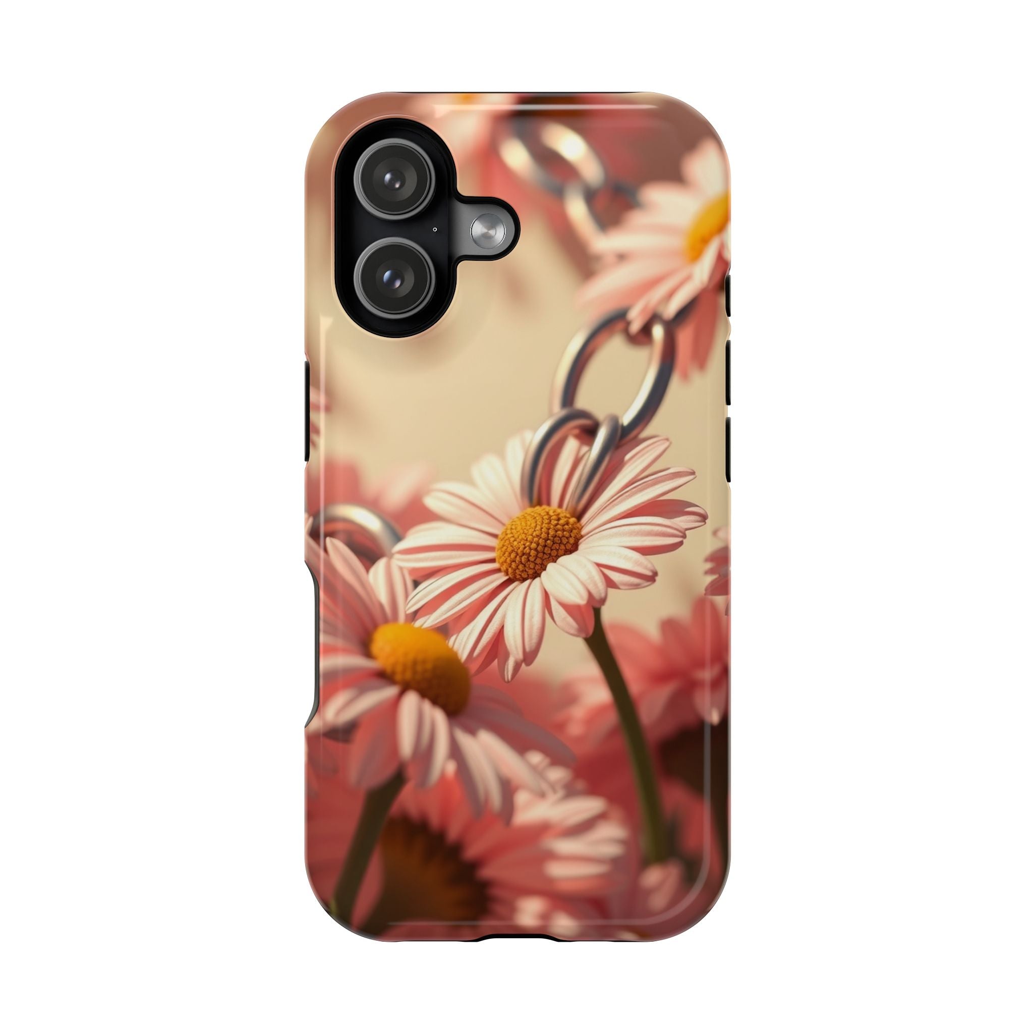 iPhone Vibrant Daisy Chain Design Bold Modern Everyday Snap Case · iPhone Case