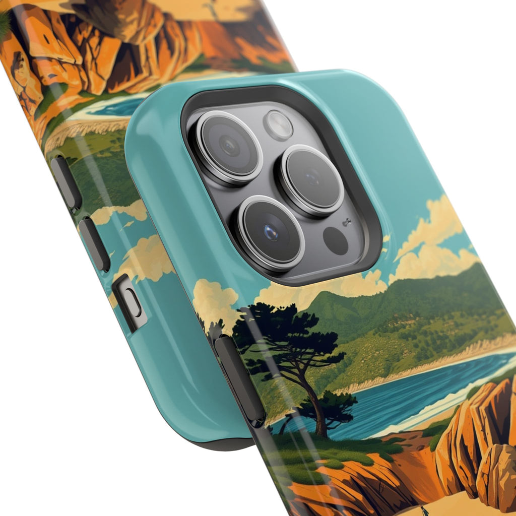 iPhone Pebble Beach Vintage Retro Poster Slim Everyday iPhone Designer · iPhone