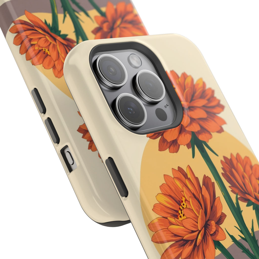 iPhone Ranunculus Stack Bold Art Bold Modern Everyday Snap Case · iPhone Case