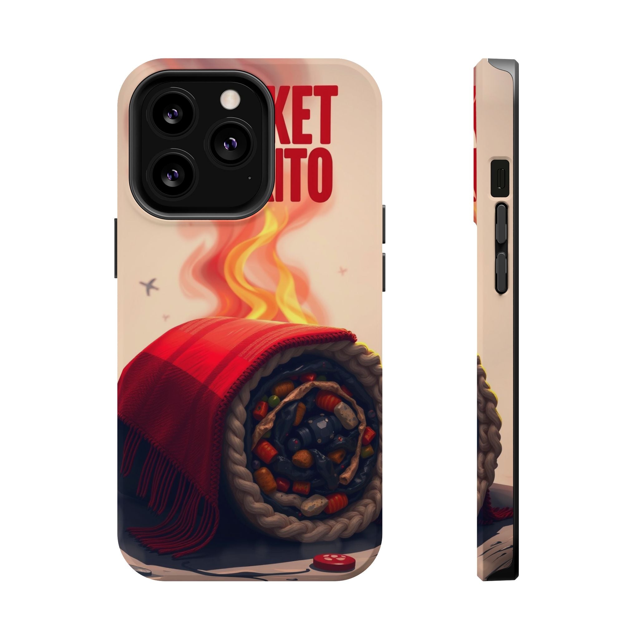 iPhone Serene Blanket Burrito Design Slim Everyday Designer Case · iPhone Case