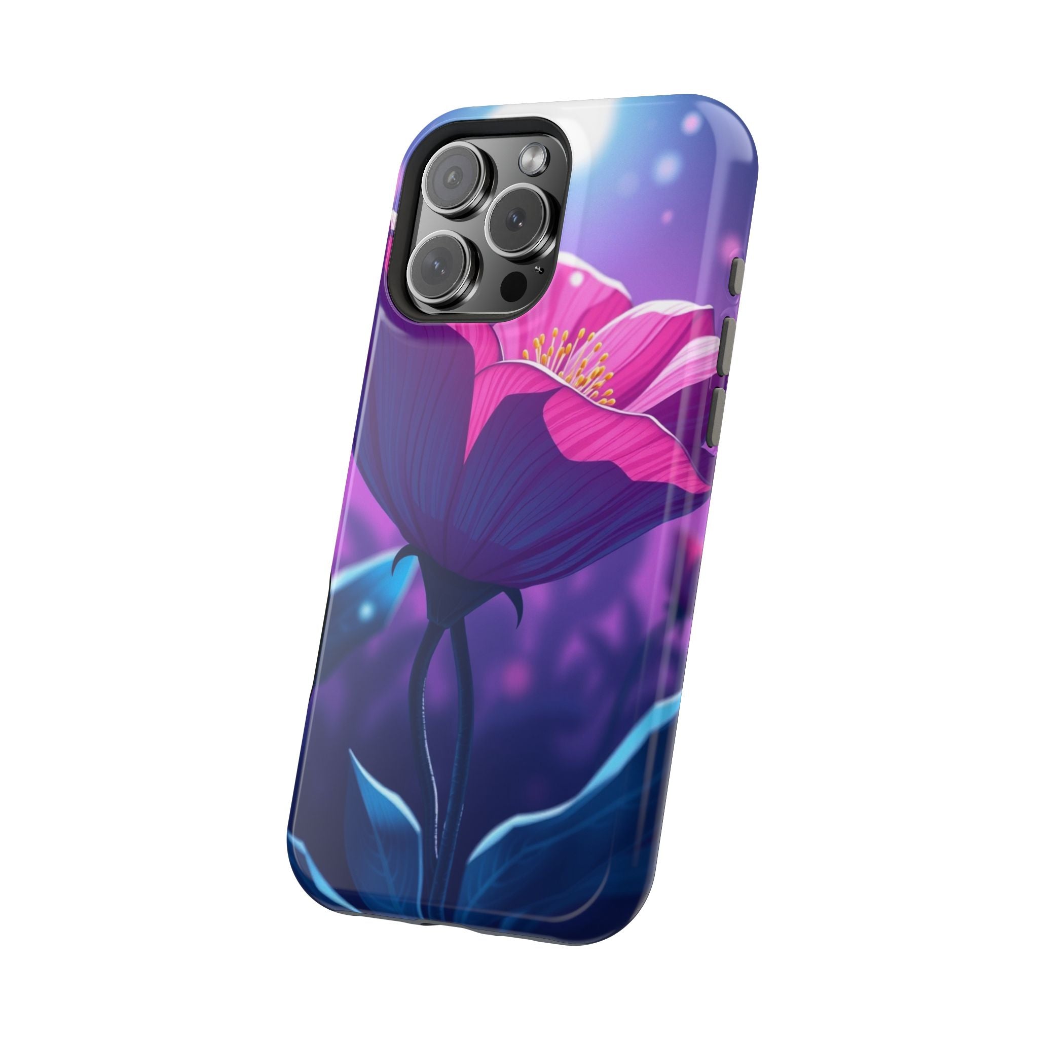 iPhone Night Bloomer Pastel Kawaii Bold Modern Everyday Snap Case · iPhone Case