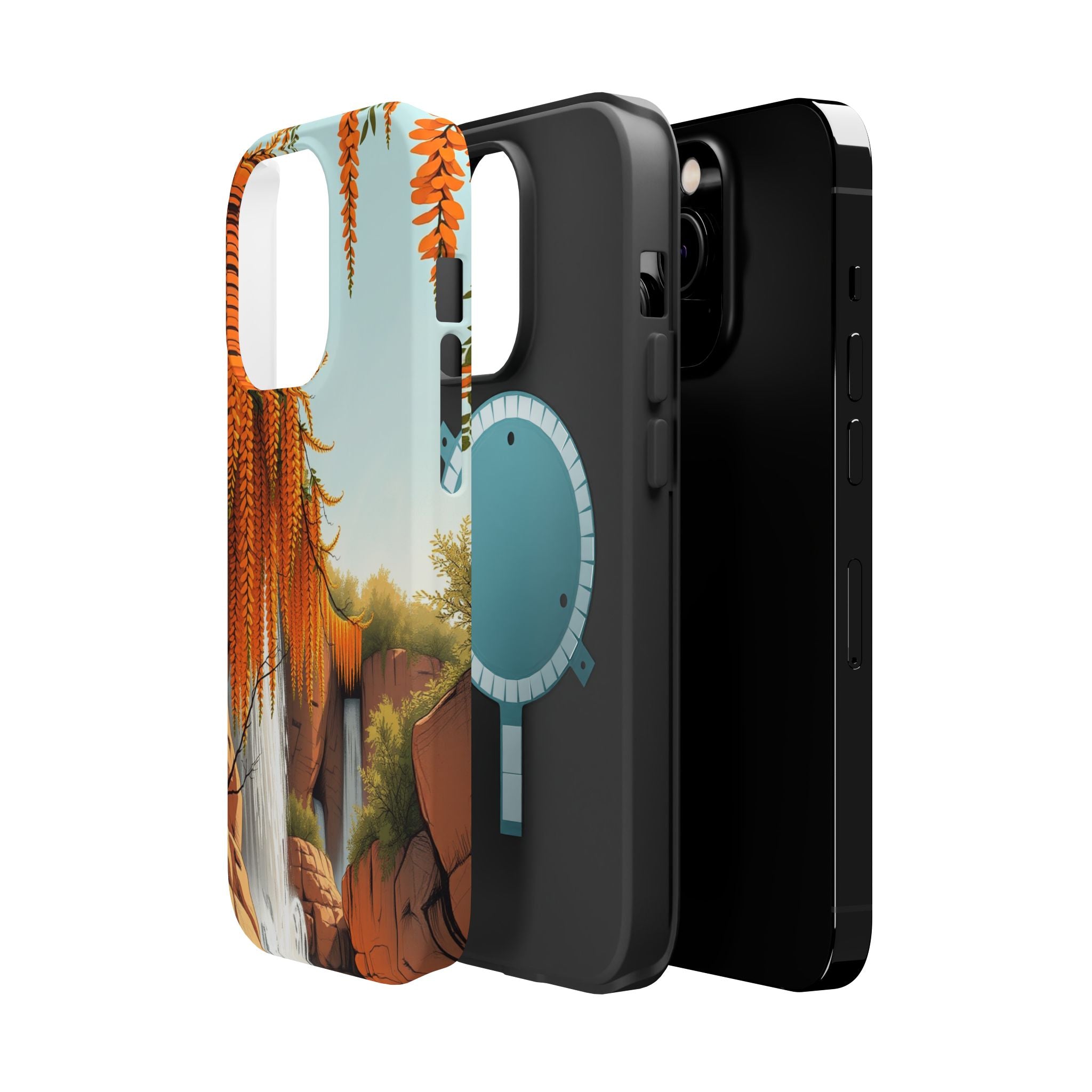 iPhone Wisteria Cascade Mystic Art Bold Modern Everyday Snap Case · iPhone Case