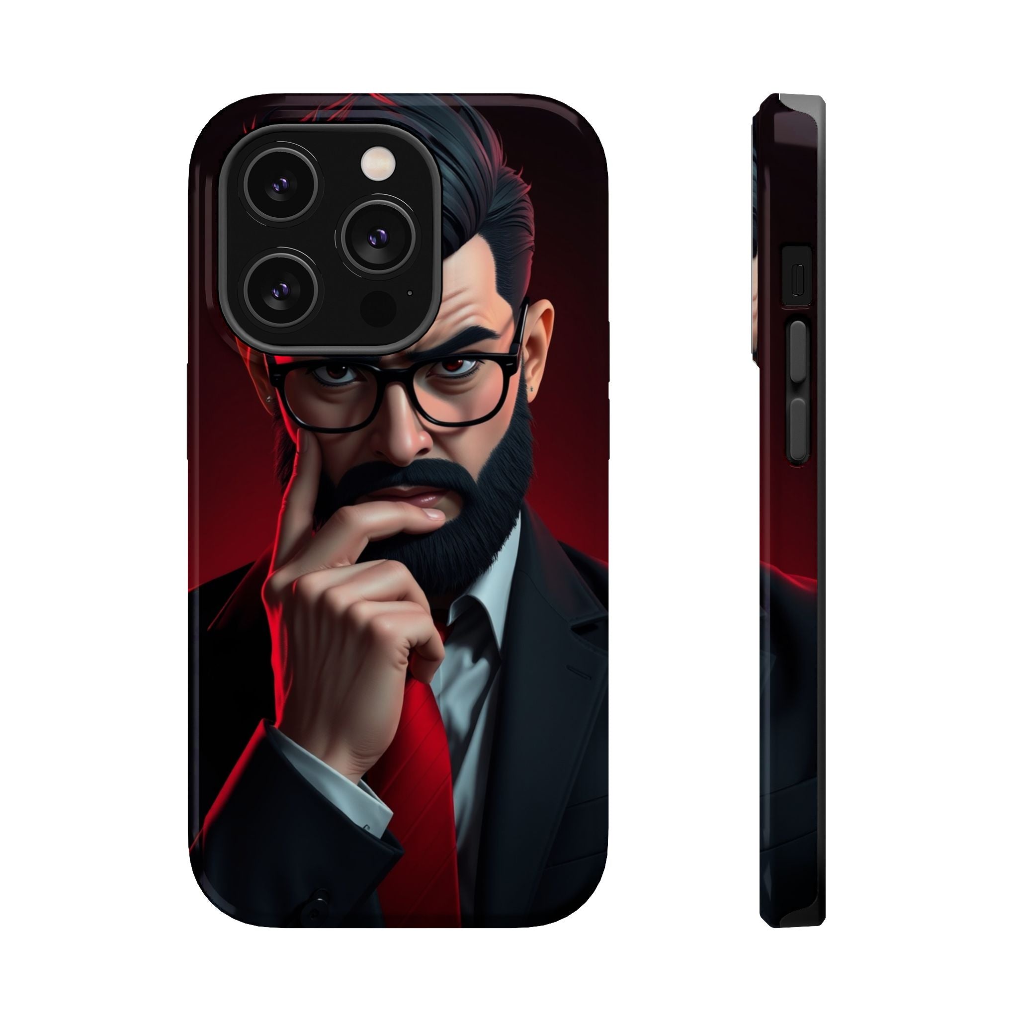 iPhone Vibrant Professional Overthinker Design Soft Finish Everyday Case · iPhon