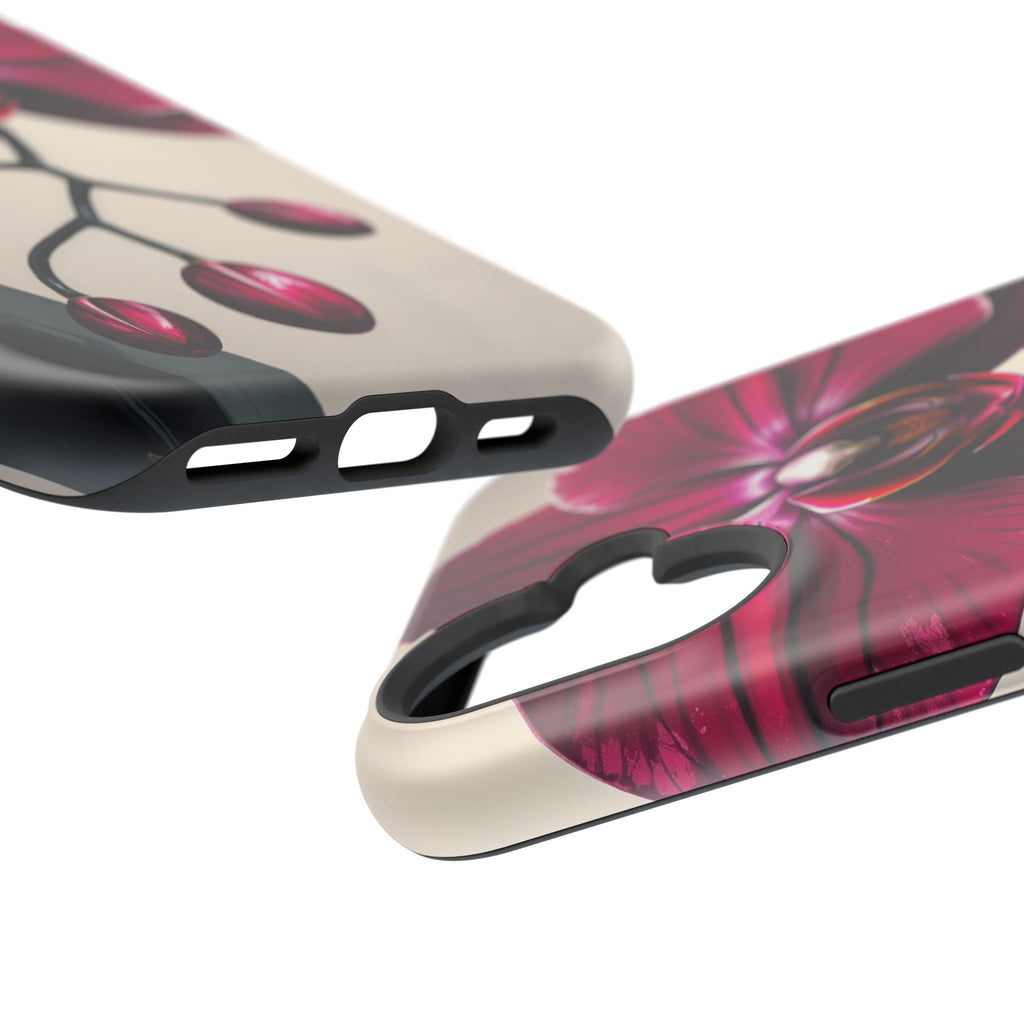iPhone Orchid Study Enchanted Art Bold Modern Everyday Snap Case · iPhone Case