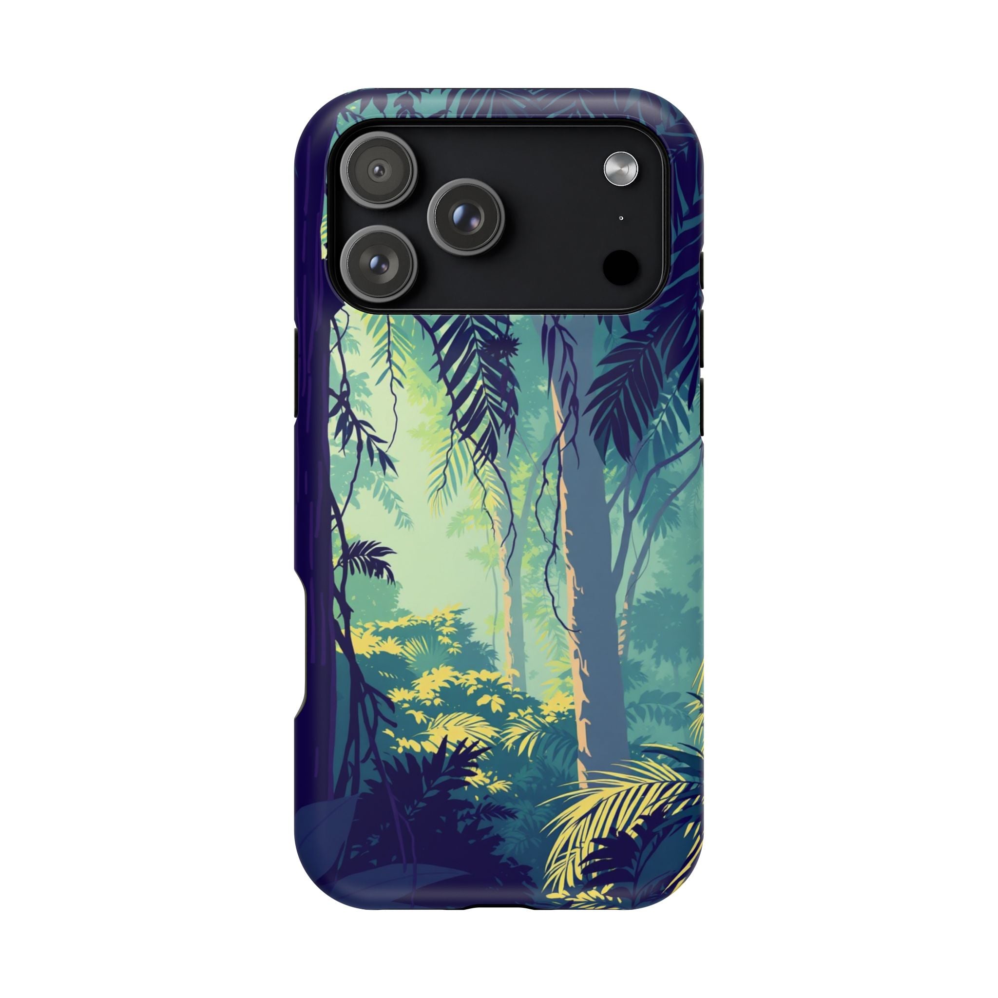 iPhone Mint And Blush Rainforest Canopy Slim Everyday iPhone Designer · iPhone C