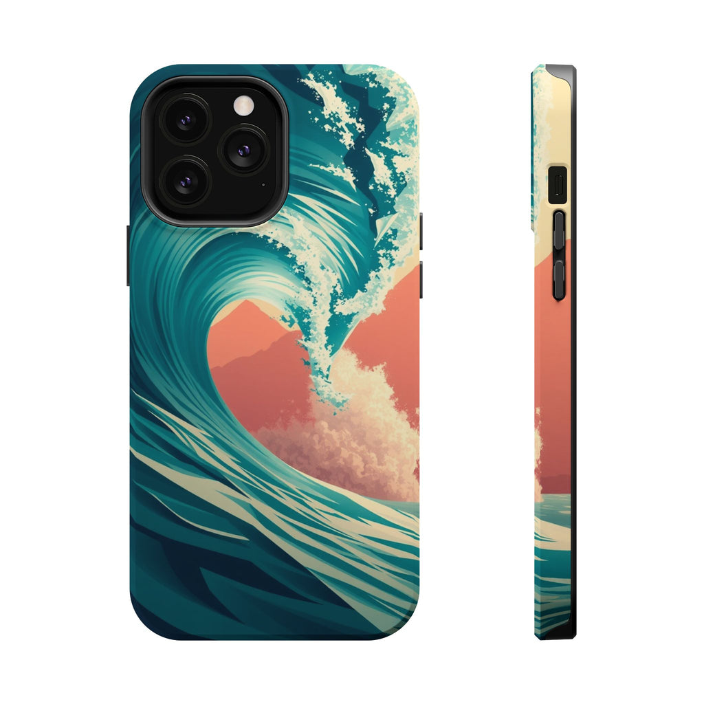 iPhone Ocean Wave Crash Cinematic Art Slim Everyday Designer Case · iPhone Case