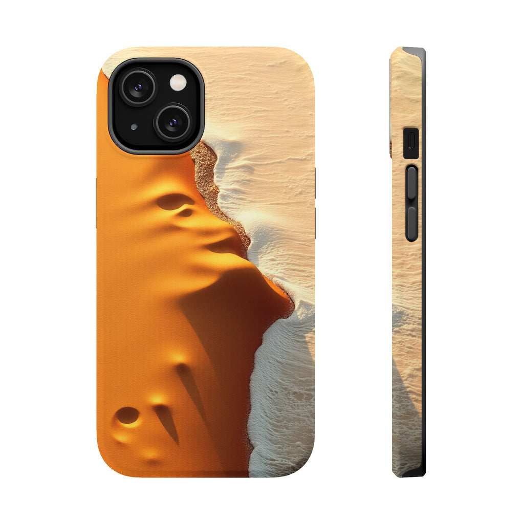 iPhone Shoreline Aerial Gold Foil Luxury Slim Everyday iPhone Designer · iPhone
